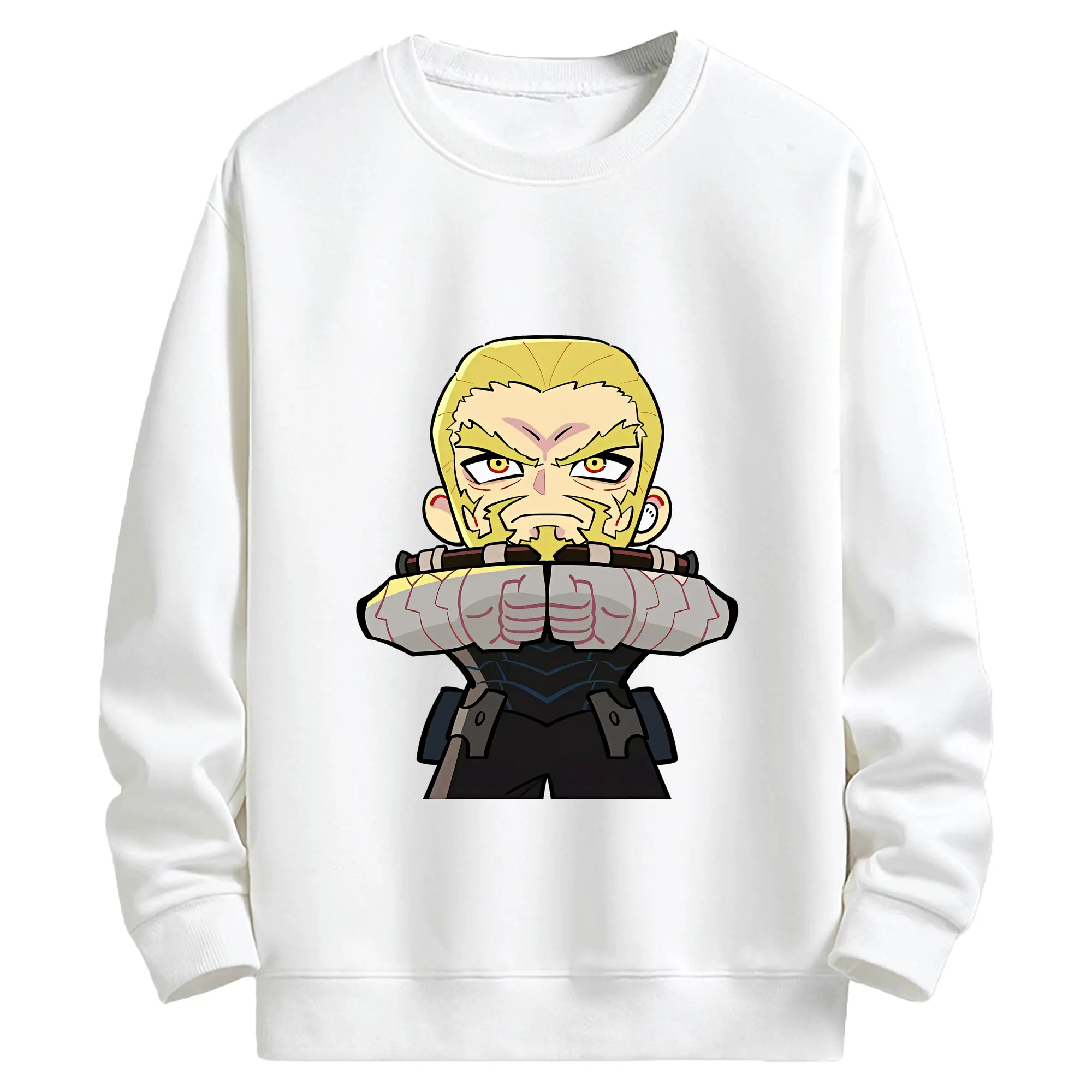 怪獣8号 グッズ,四ノ宮 功 - キッズ クルーネックスウェットシャツ ・ フロントプリント ・ 綿80％ ポリエステル20％ ・ 快適 通学 スポーツ 日常使い お散歩用