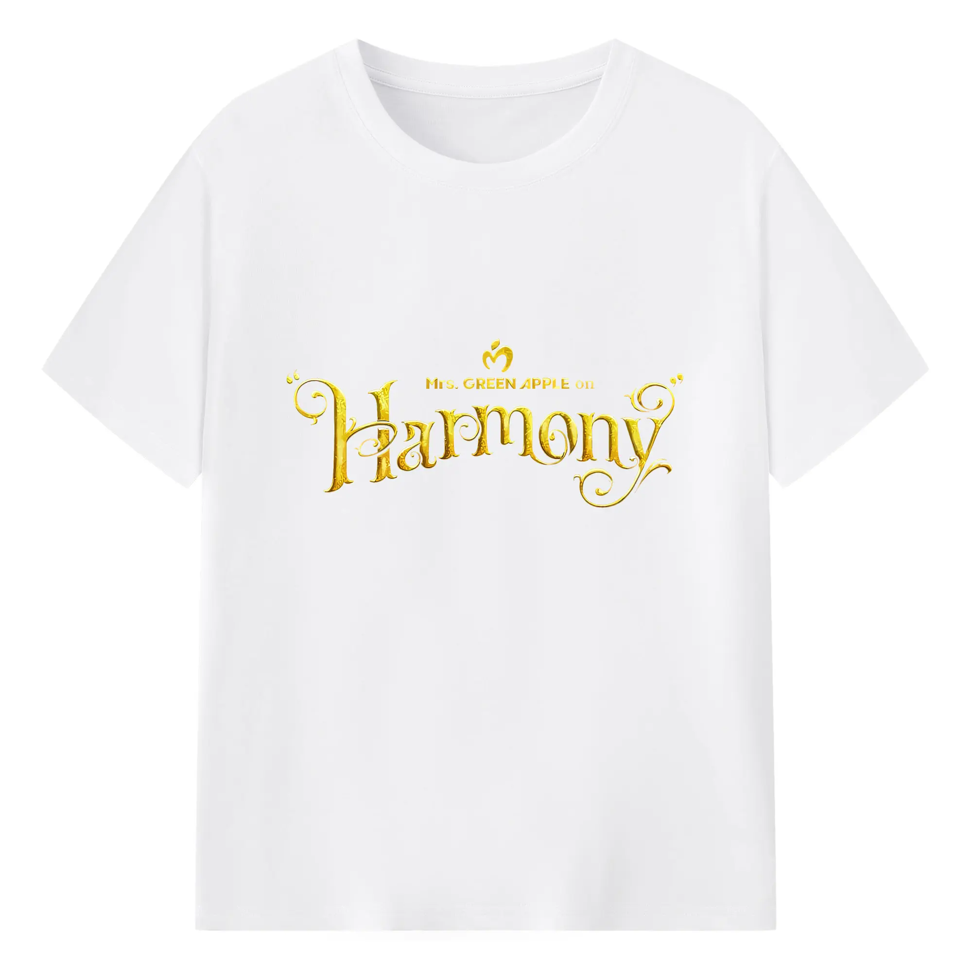 ミセス グリーン アップル グッズ - 綿100％ 半袖Tシャツ ・ フロントプリント ・ 快適 通気性 ・ 日常使い 散歩 スポーツ用