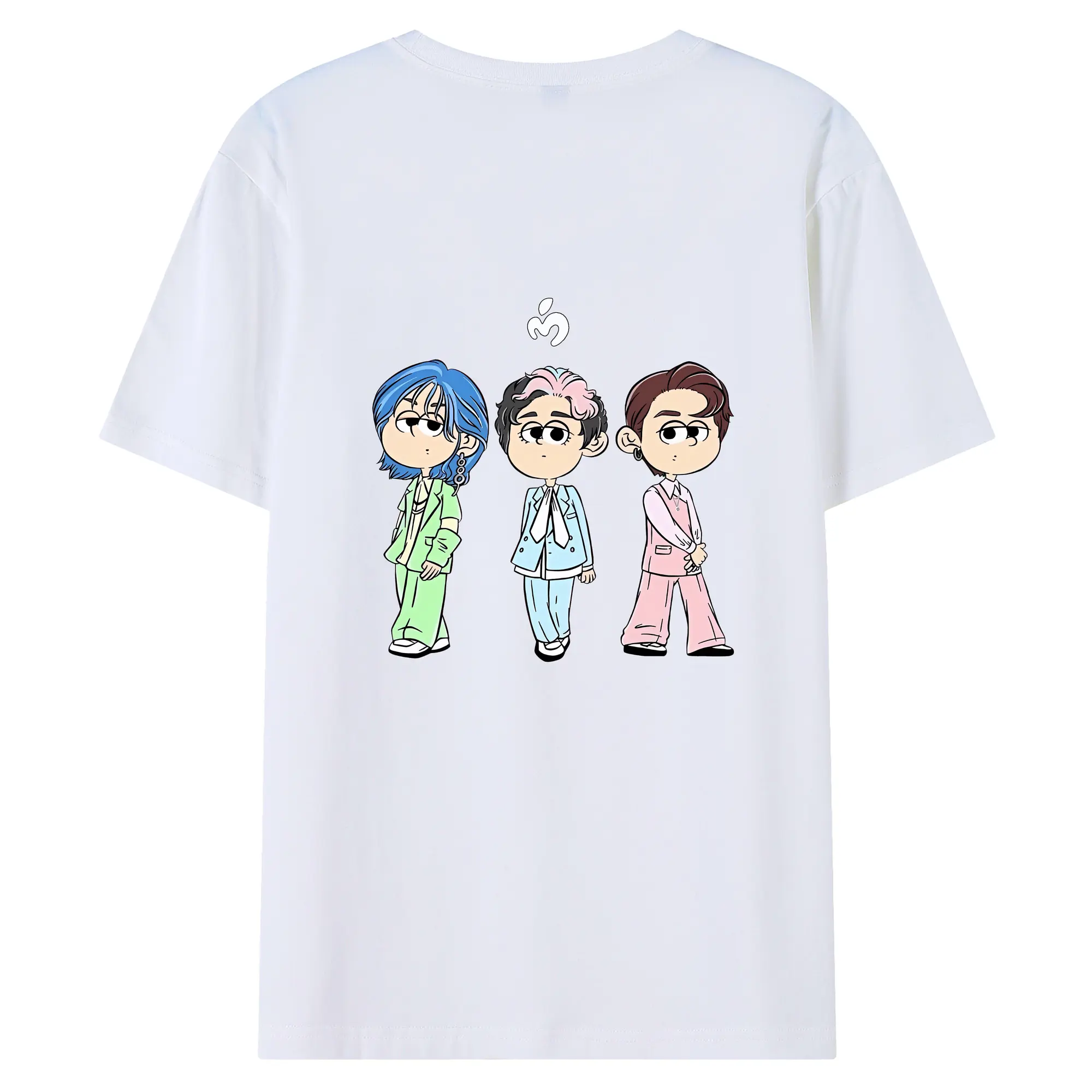 ミセス グリーン アップル グッズ - 綿100％ 半袖Tシャツ ・ バックプリント ・ 快適 通気性 ・ 日常使い 散歩 スポーツ用