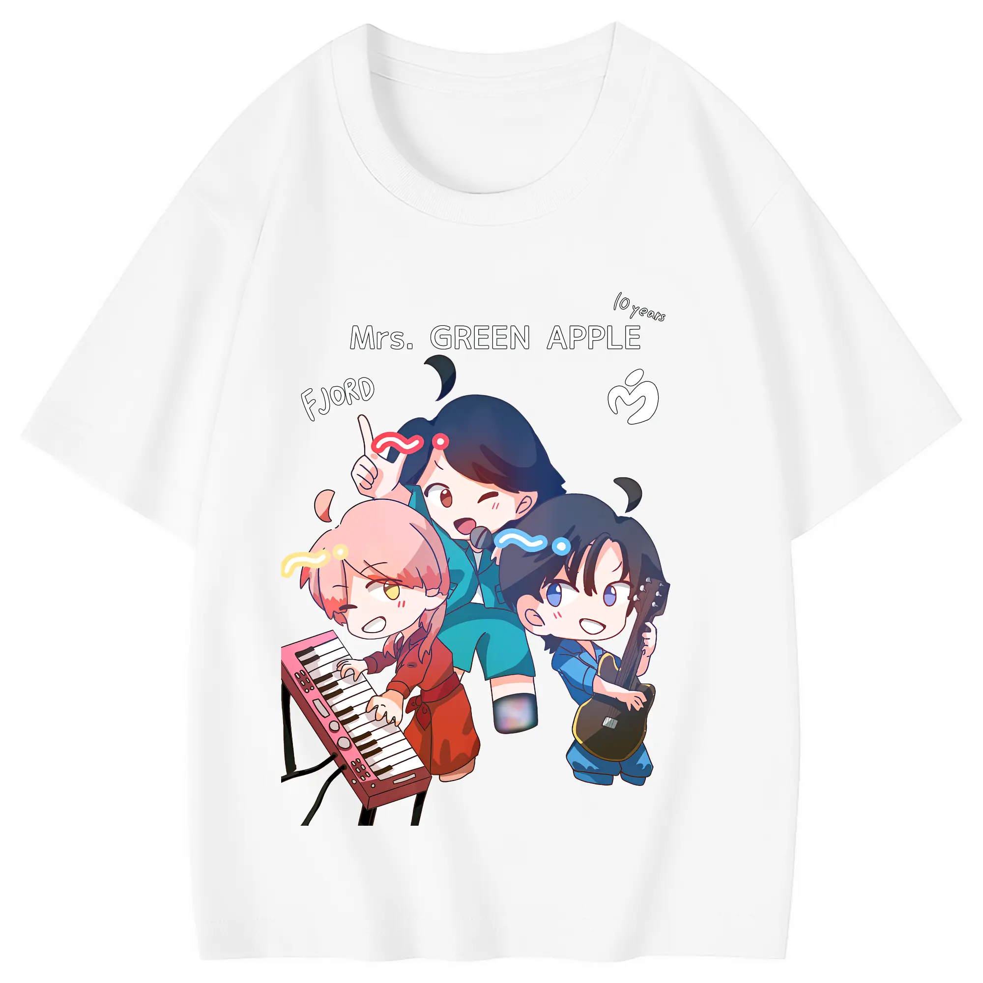 ミセス グリーン アップル グッズ - 綿100％ キッズTシャツ ・ フロントプリント ・ 快適 通気性 ・ スポーツ カジュアル 散歩用