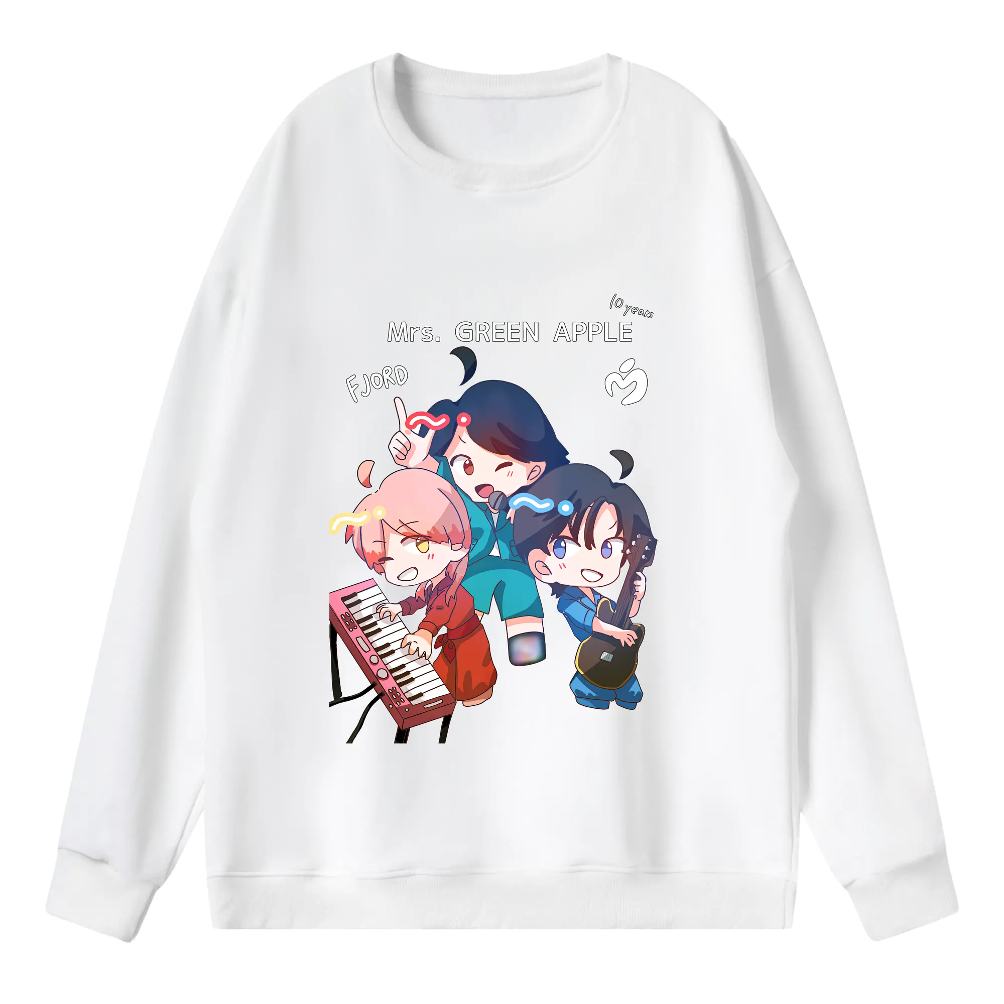 ミセス グリーン アップル グッズ - 薄手 クルーネック スウェット 裏毛260g · ポリエステル 春秋向け カジュアル 男女兼用 · トレーナー デイリー スポーツ 散歩に最適