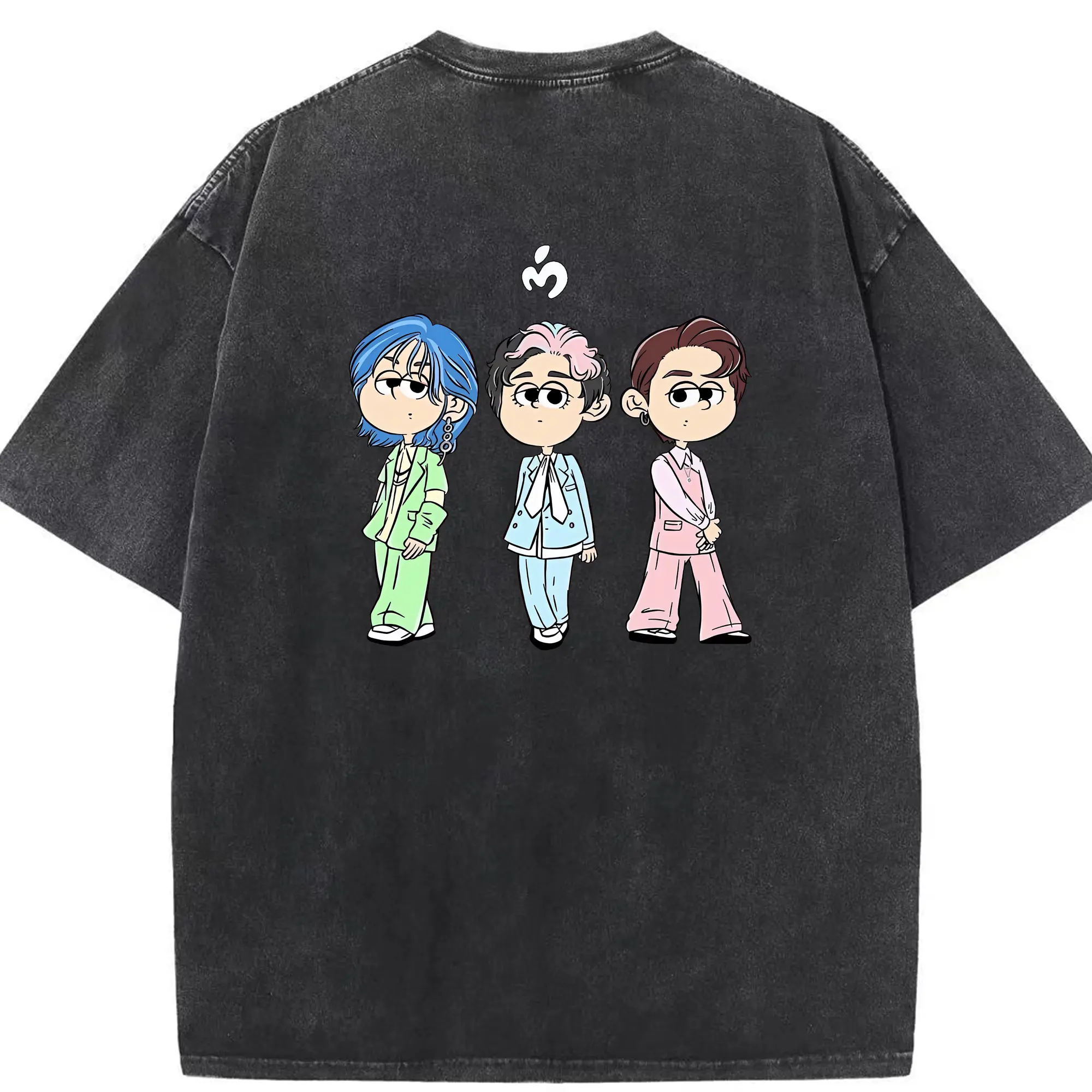 ミセス グリーン アップル グッズ - 綿100％ ヴィンテージ風 半袖Tシャツ ・ 背面プリント ・ 柔らか肌触り ・ 通気性 快適 ・ スポーツ カジュアル 外出用