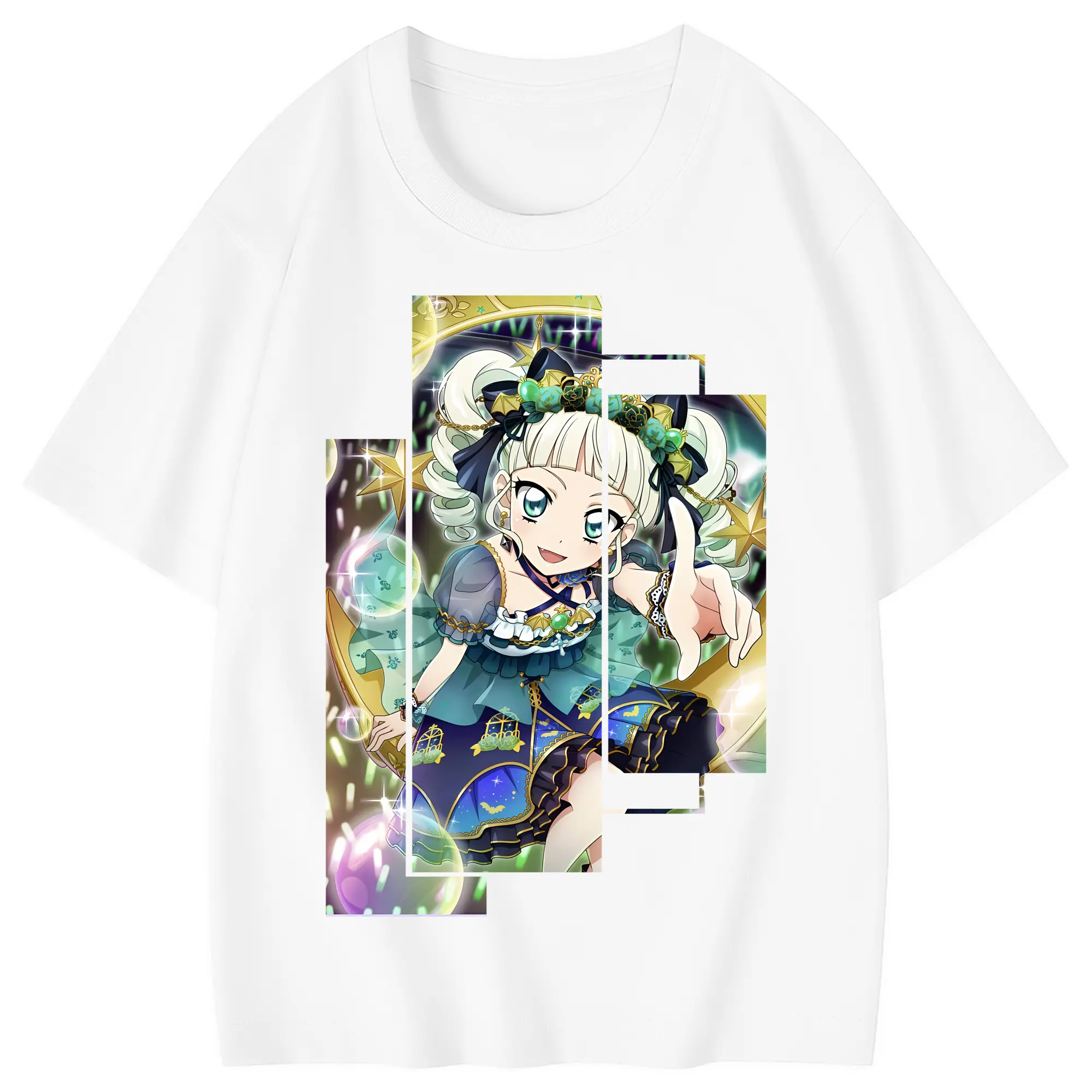 アイカツ グッズ 藤堂 ユリカ - 綿100％ キッズTシャツ ・ フロントプリント ・ 快適 通気性 ・ スポーツ カジュアル 散歩用