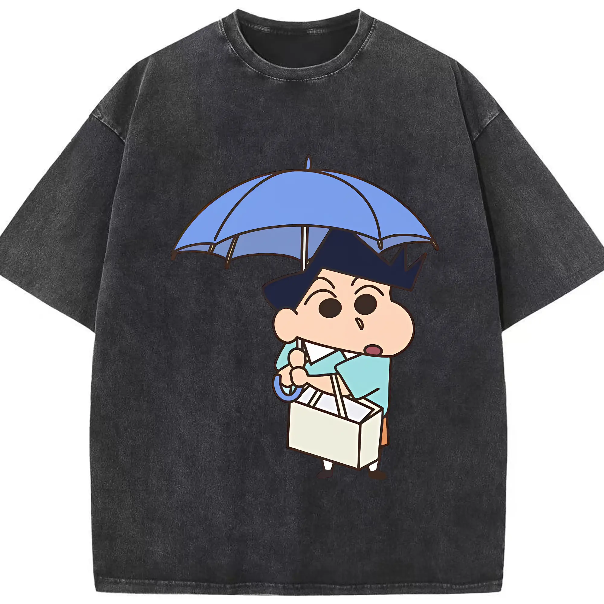 クレヨンしんちゃん グッズ 風間 とおる - 綿100％ ヴィンテージ風 半袖Tシャツ ・ フロントプリント ・ 柔らか肌触り ・ 通気性 快適 ・ スポーツ カジュアル 外出用