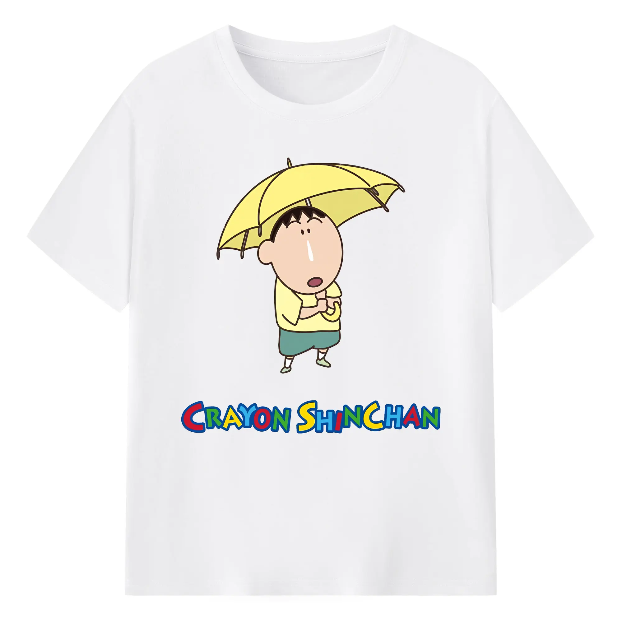 クレヨンしんちゃん グッズ ボーちゃん - 綿100％ 半袖Tシャツ ・ フロントプリント ・ 快適 通気性 ・ 日常使い 散歩 スポーツ用