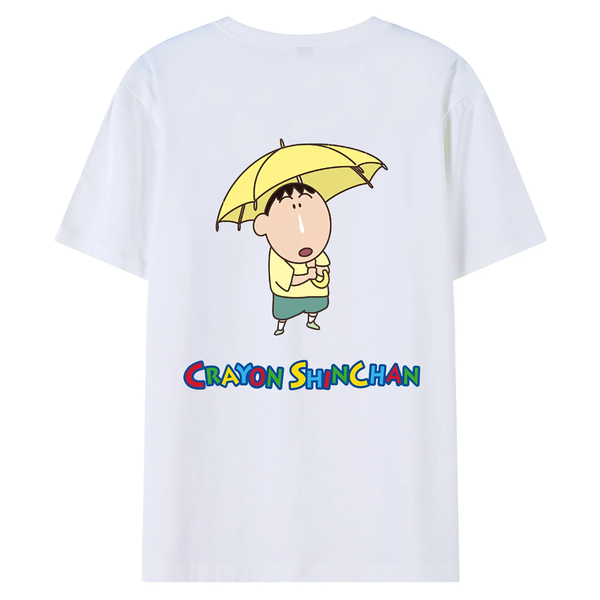 クレヨンしんちゃん グッズ ボーちゃん - 綿100％ 半袖Tシャツ ・ バックプリント ・ 快適 通気性 ・ 日常使い 散歩 スポーツ用