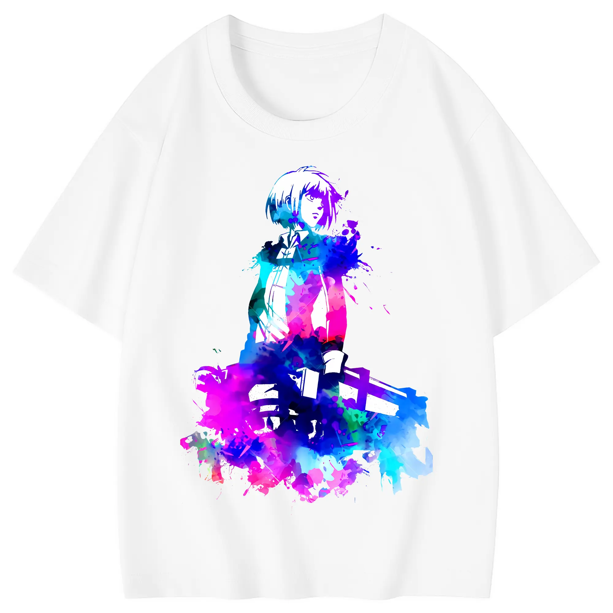 進撃の巨人 グッズ アルミン・アルレルト - 綿100％ キッズTシャツ ・ フロントプリント ・ 快適 通気性 ・ スポーツ カジュアル 散歩用