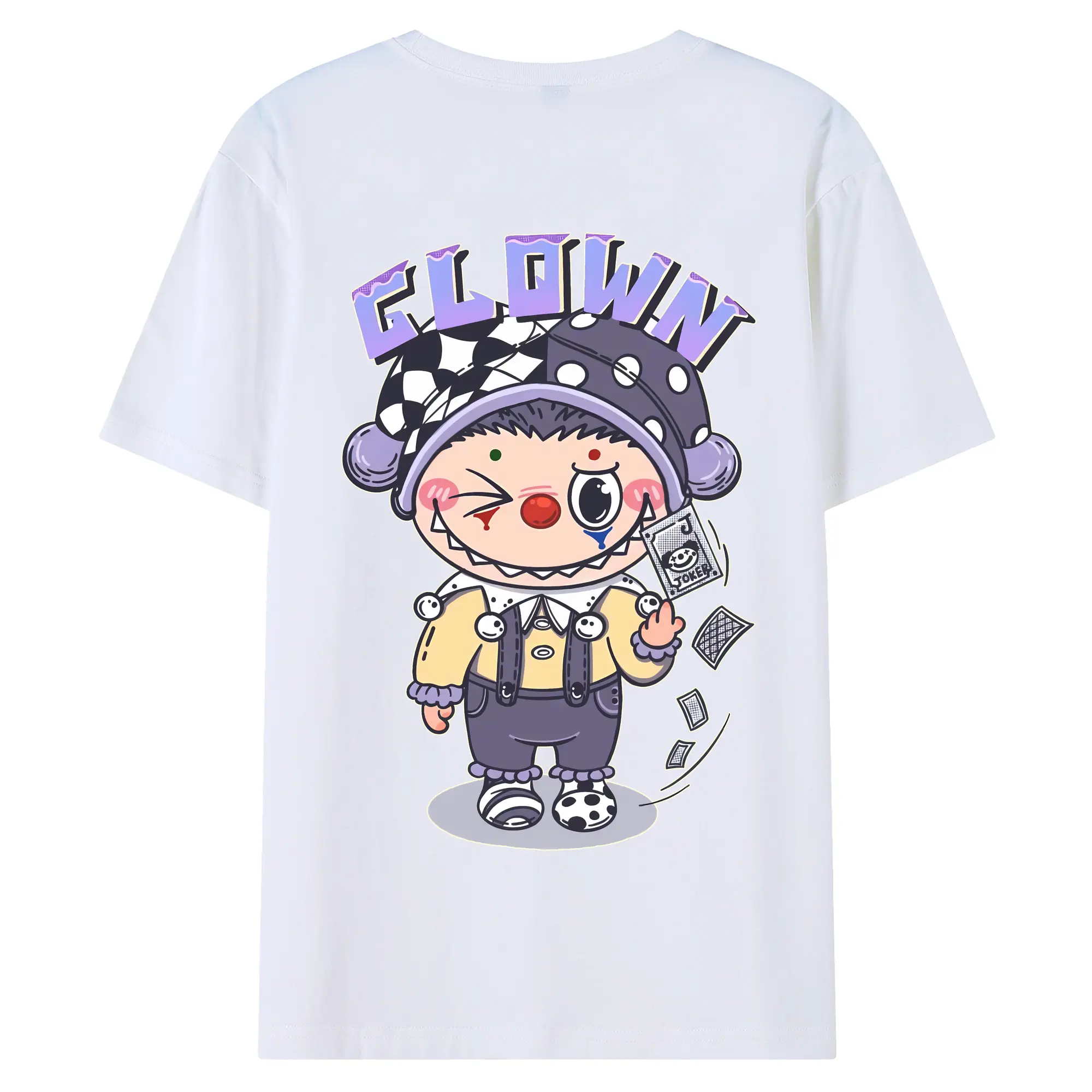 ラブブ グッズ モココ - 綿100％ 半袖Tシャツ ・ バックプリント ・ 快適 通気性 ・ 日常使い 散歩 スポーツ用