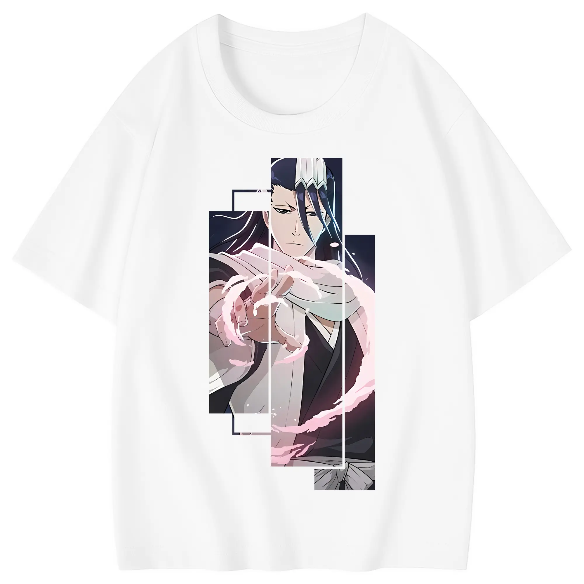 ブリーチ グッズ,朽木 白哉 - 綿100％ キッズTシャツ ・ フロントプリント ・ 快適 通気性 ・ スポーツ カジュアル 散歩用