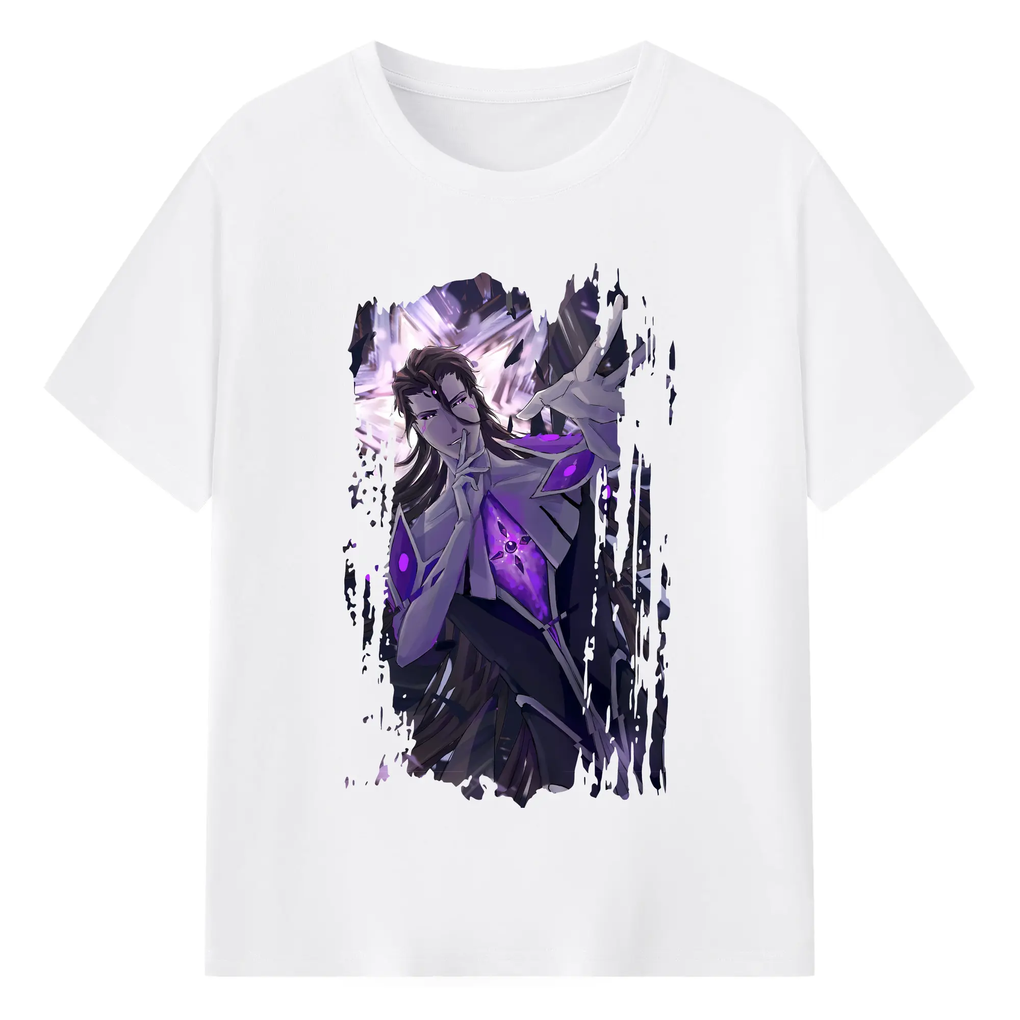 ブリーチ グッズ 藍染 惣右介 - 綿100％ 半袖Tシャツ ・ フロントプリント ・ 快適 通気性 ・ 日常使い 散歩 スポーツ用