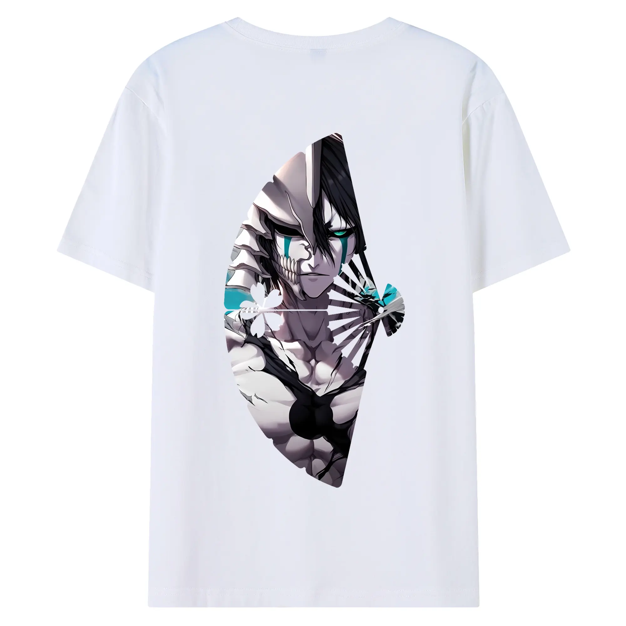 ブリーチ グッズ ウルキオラ・シファー - 綿100％ 半袖Tシャツ ・ バックプリント ・ 快適 通気性 ・ 日常使い 散歩 スポーツ用