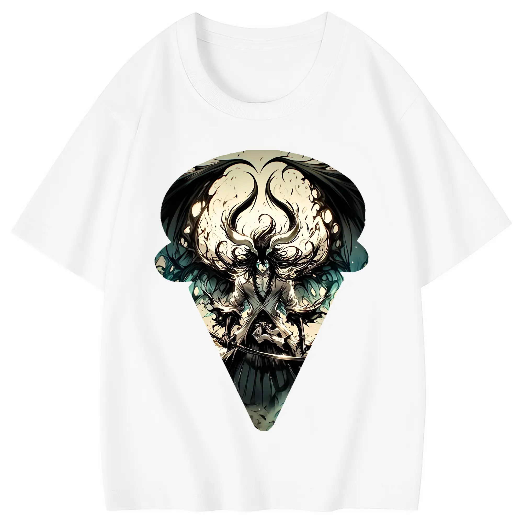 ブリーチ グッズ ウルキオラ・シファー - 綿100％ キッズTシャツ ・ フロントプリント ・ 快適 通気性 ・ スポーツ カジュアル 散歩用