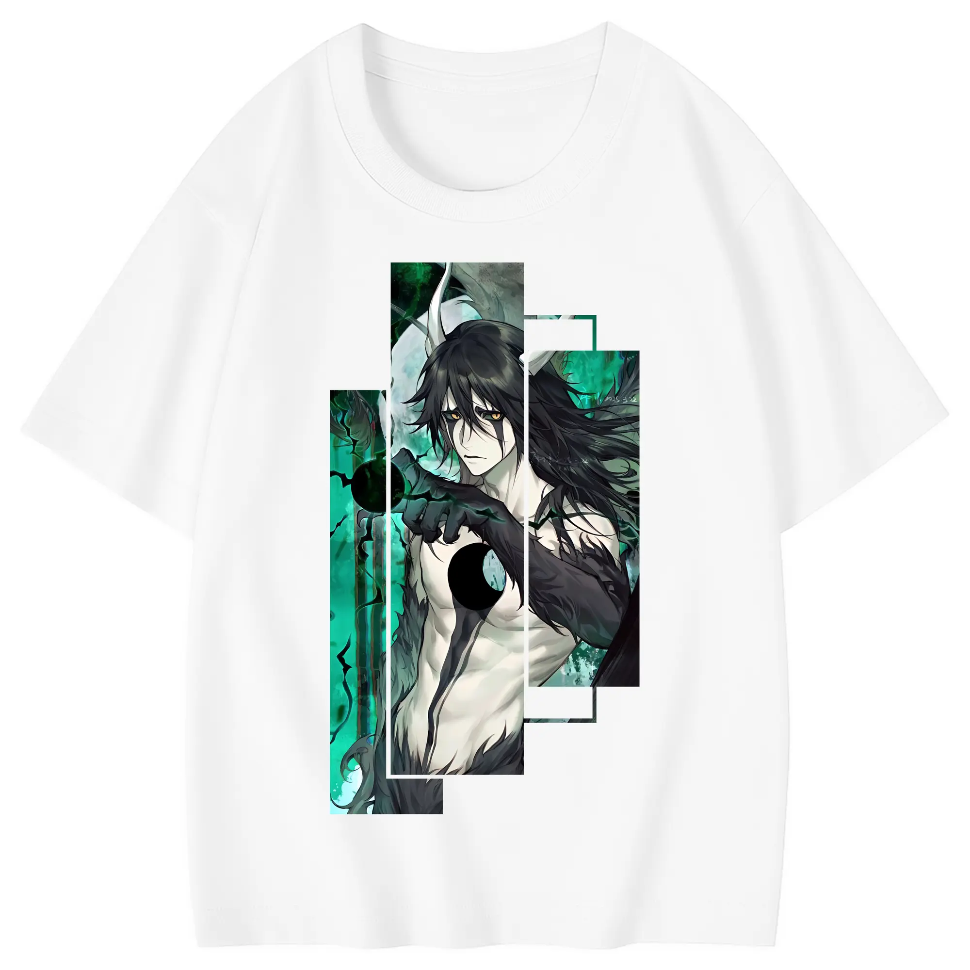 ブリーチ グッズ ウルキオラ・シファー - 綿100％ キッズTシャツ ・ フロントプリント ・ 快適 通気性 ・ スポーツ カジュアル 散歩用