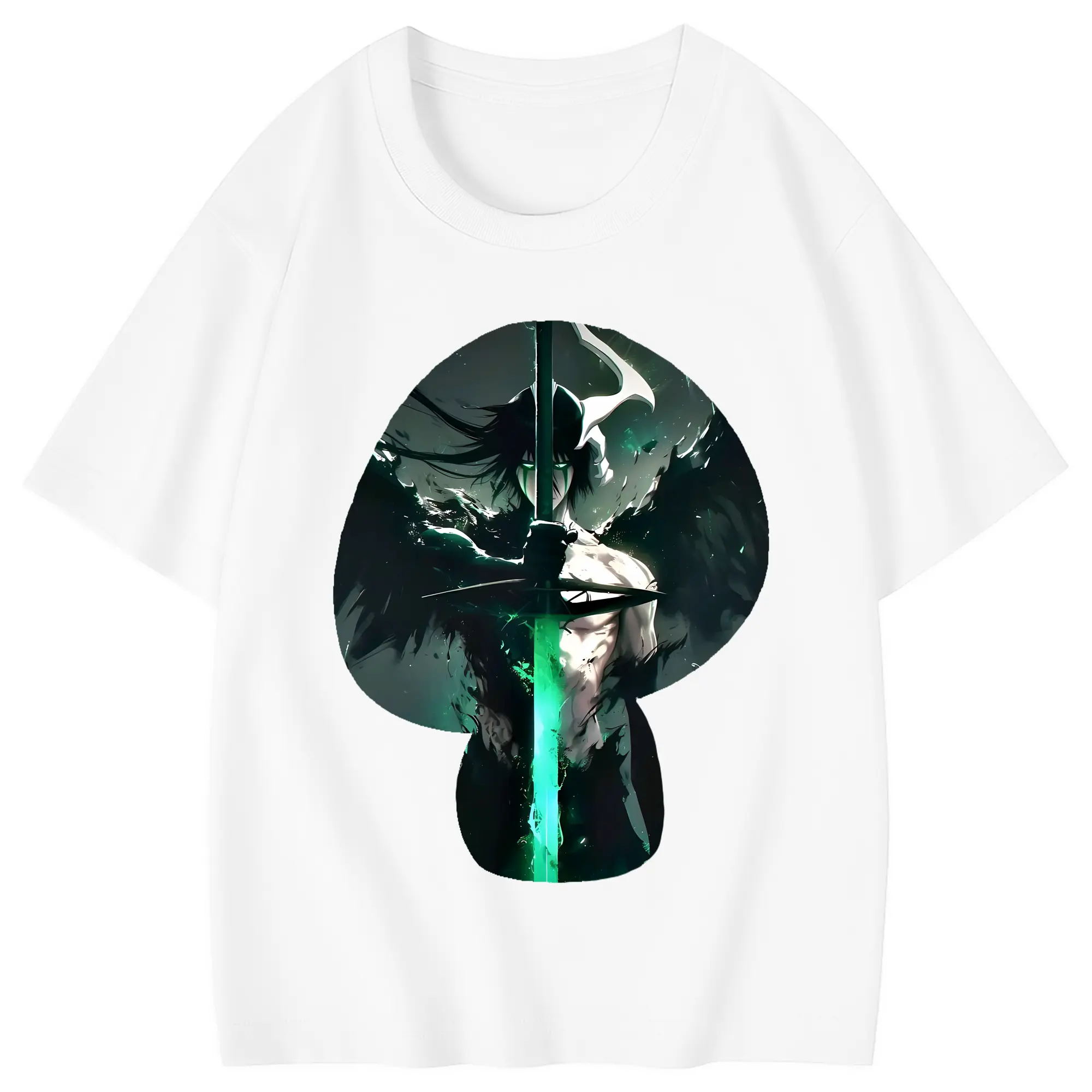 ブリーチ グッズ ウルキオラ・シファー - 綿100％ キッズTシャツ ・ フロントプリント ・ 快適 通気性 ・ スポーツ カジュアル 散歩用