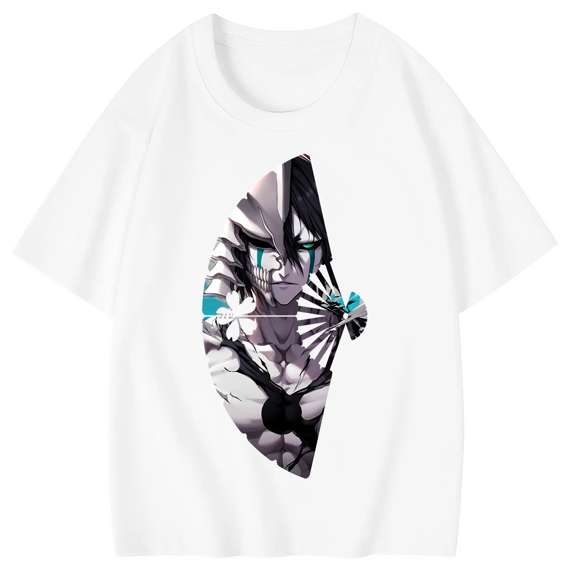 ブリーチ グッズ ウルキオラ・シファー - 綿100％ キッズTシャツ ・ フロントプリント ・ 快適 通気性 ・ スポーツ カジュアル 散歩用