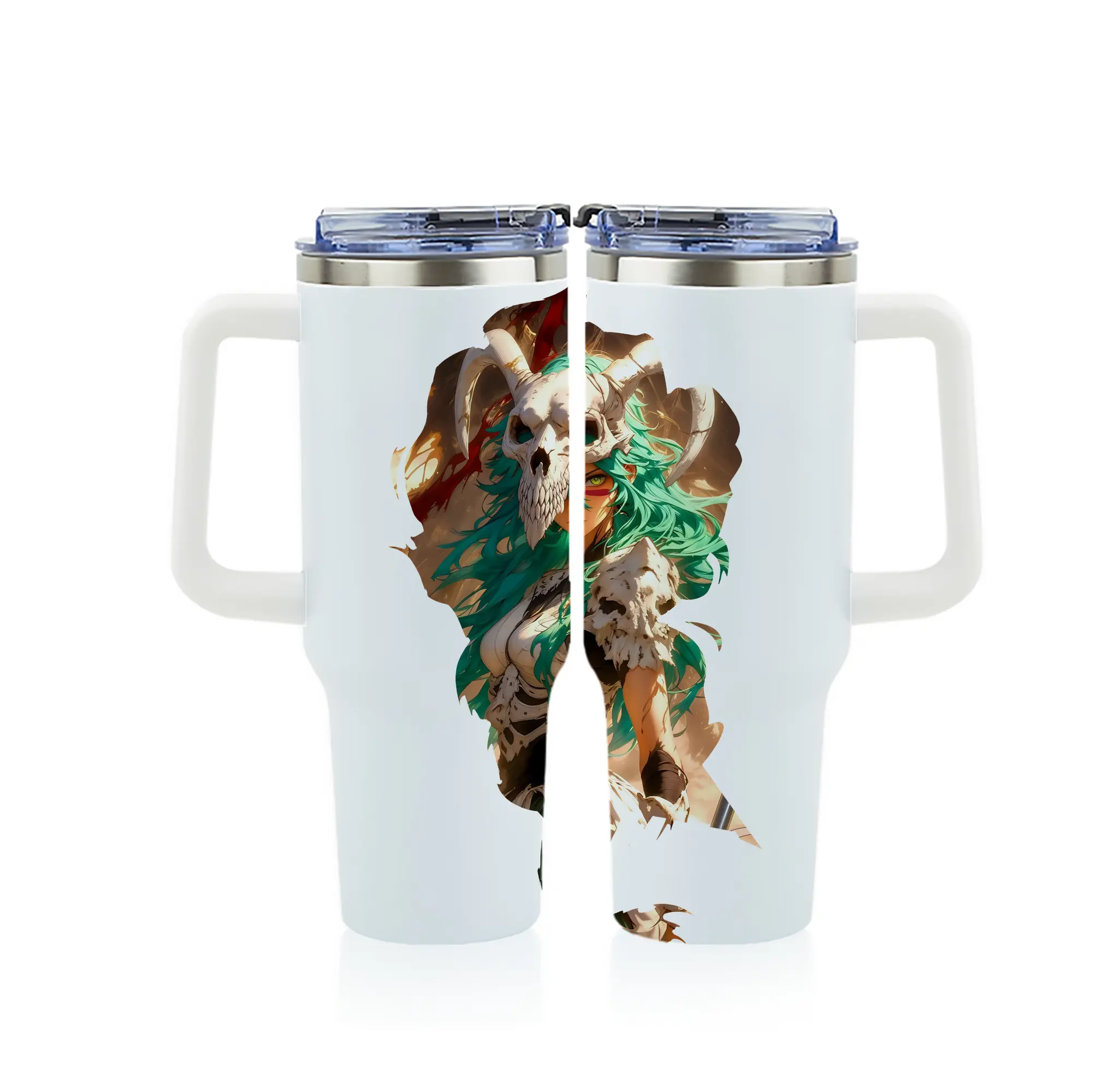 ブリーチ グッズ ネリエル・トゥ・オーデルシュヴァンク - 1200mL フルプリント車用タンブラー ・ 304ステンレス 内側 ・ 201ステンレス 外側 ・ 保温 保冷 ・ 通勤 ドライブ アウトドア用