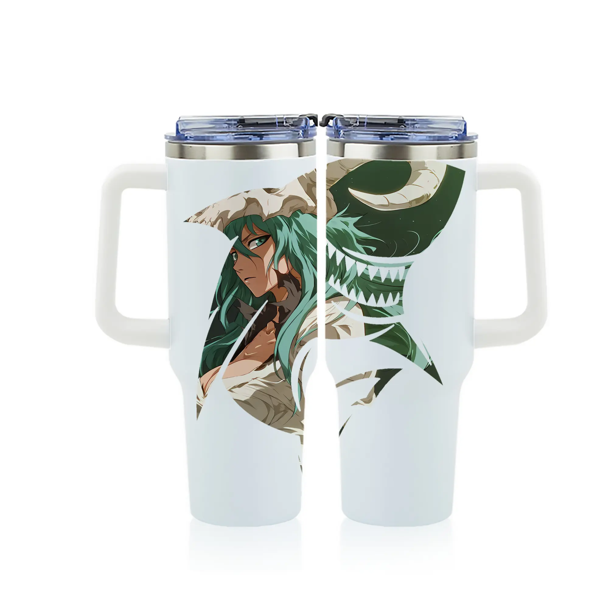 ブリーチ グッズ ネリエル・トゥ・オーデルシュヴァンク - 1200mL フルプリント車用タンブラー ・ 304ステンレス 内側 ・ 201ステンレス 外側 ・ 保温 保冷 ・ 通勤 ドライブ アウトドア用