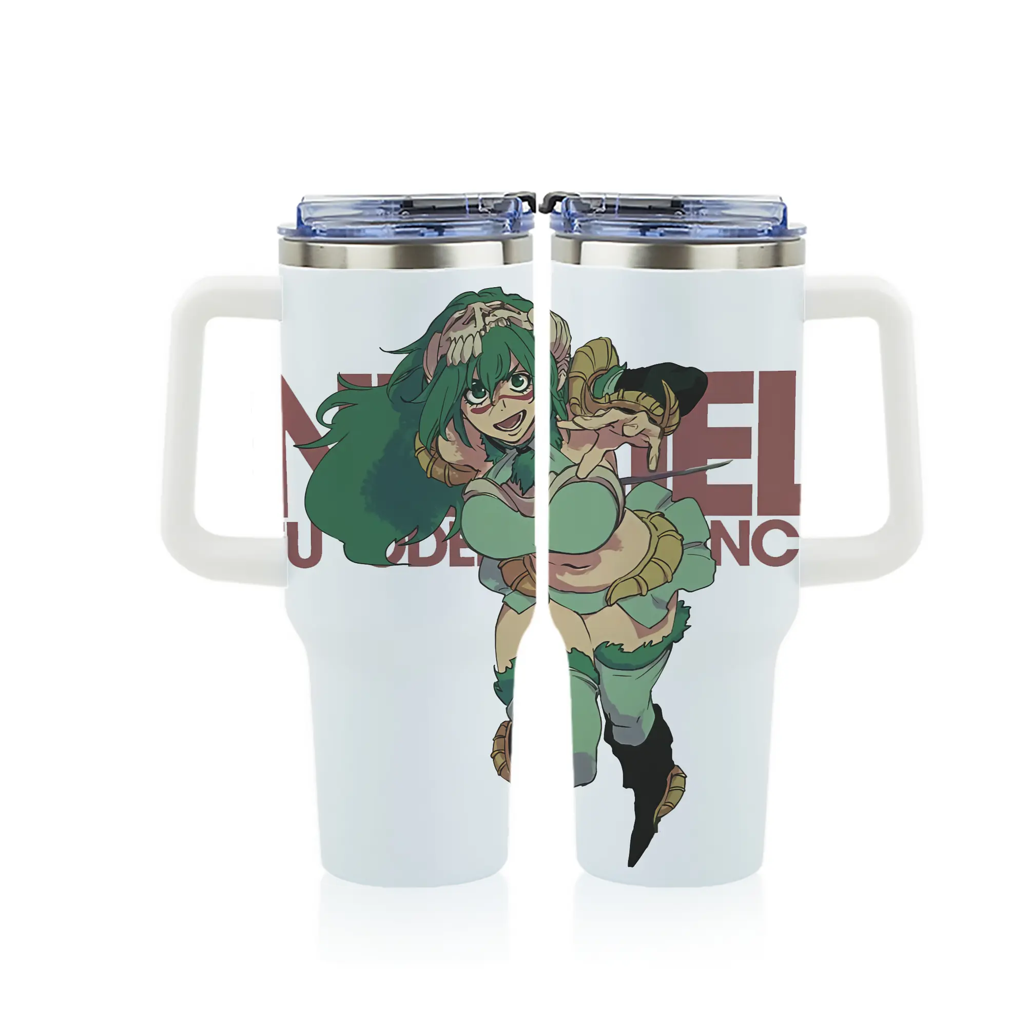 ブリーチ グッズ ネリエル・トゥ・オーデルシュヴァンク - 1200mL フルプリント車用タンブラー ・ 304ステンレス 内側 ・ 201ステンレス 外側 ・ 保温 保冷 ・ 通勤 ドライブ アウトドア用