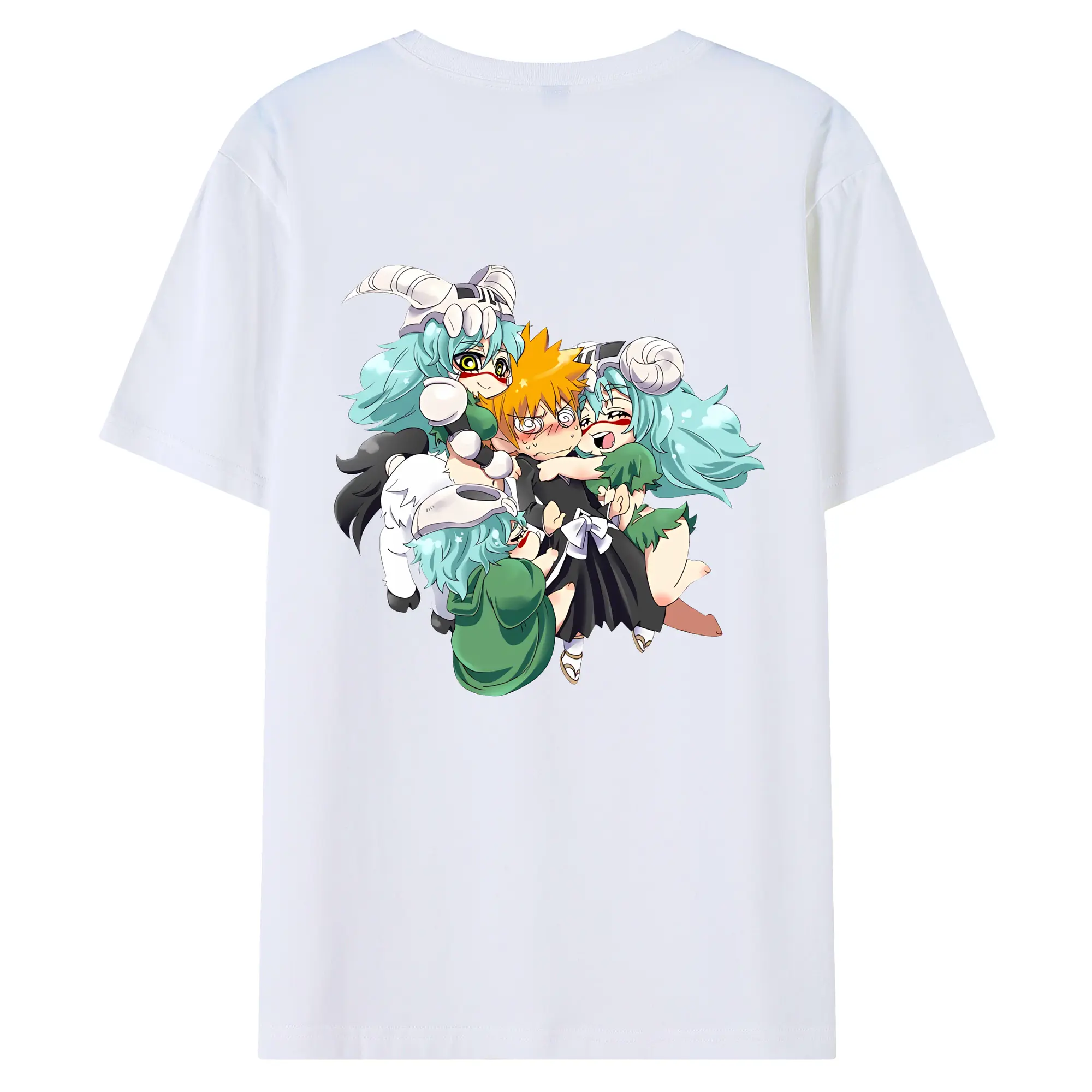 ブリーチ グッズ ネリエル・トゥ・オーデルシュヴァンク - 綿100％ 半袖Tシャツ ・ バックプリント ・ 快適 通気性 ・ 日常使い 散歩 スポーツ用