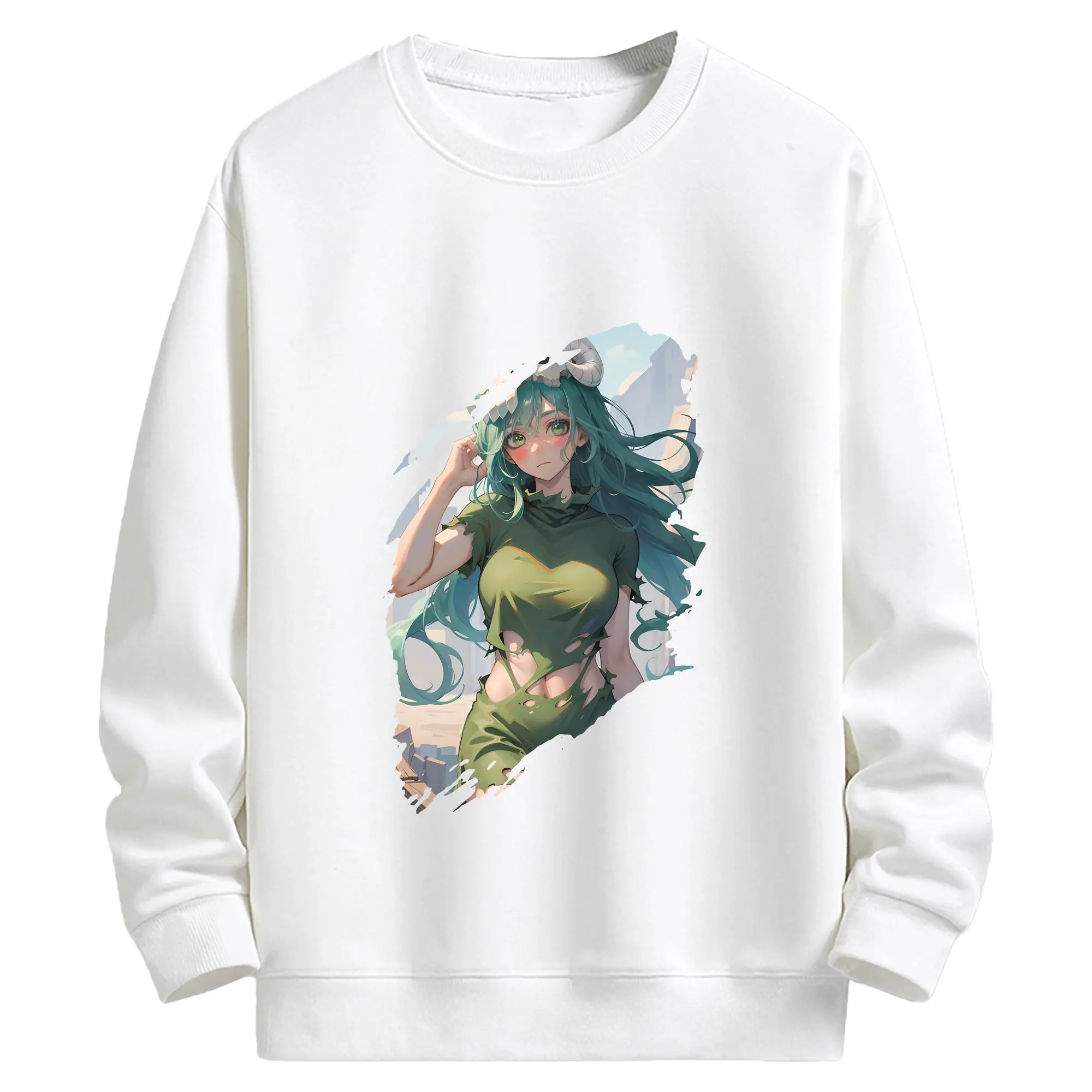 ブリーチ グッズ ネリエル・トゥ・オーデルシュヴァンク - キッズ クルーネックスウェットシャツ ・ フロントプリント ・ 綿80％ ポリエステル20％ ・ 快適 通学 スポーツ 日常使い お散歩用