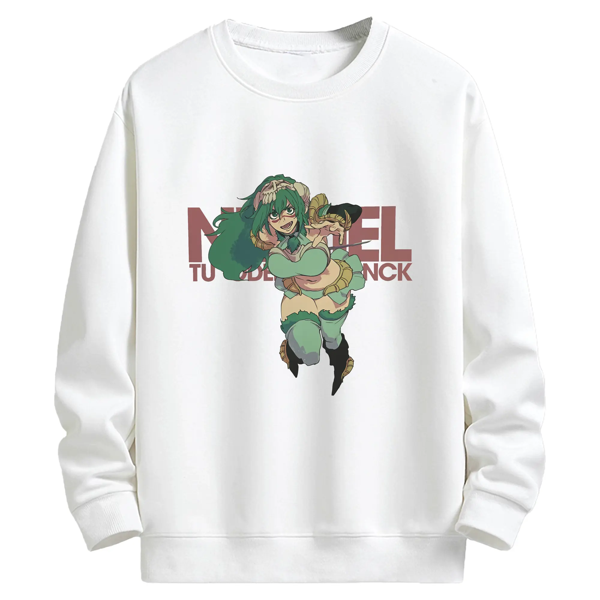 ブリーチ グッズ ネリエル・トゥ・オーデルシュヴァンク - キッズ クルーネックスウェットシャツ ・ フロントプリント ・ 綿80％ ポリエステル20％ ・ 快適 通学 スポーツ 日常使い お散歩用