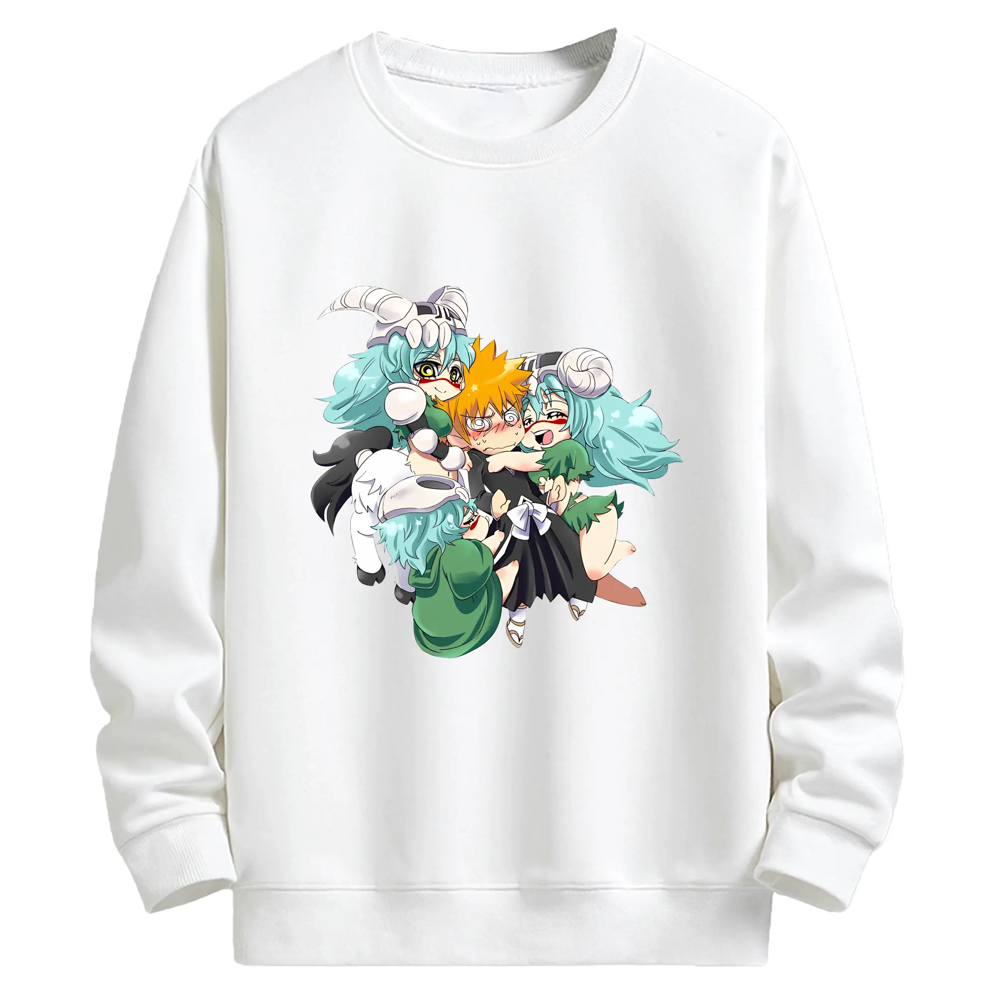 ブリーチ グッズ ネリエル・トゥ・オーデルシュヴァンク - キッズ クルーネックスウェットシャツ ・ フロントプリント ・ 綿80％ ポリエステル20％ ・ 快適 通学 スポーツ 日常使い お散歩用