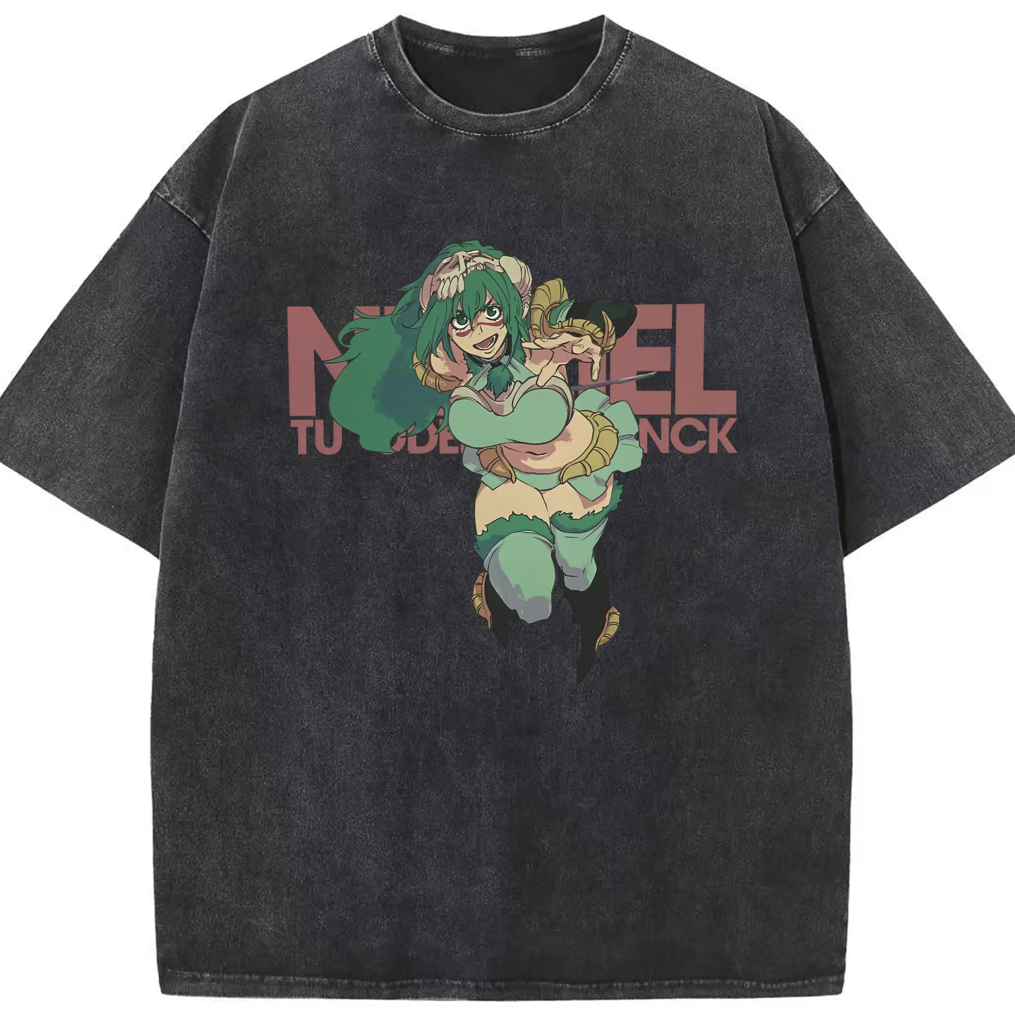 ブリーチ グッズ ネリエル・トゥ・オーデルシュヴァンク - 綿100％ ヴィンテージ風 半袖Tシャツ ・ フロントプリント ・ 柔らか肌触り ・ 通気性 快適 ・ スポーツ カジュアル 外出用