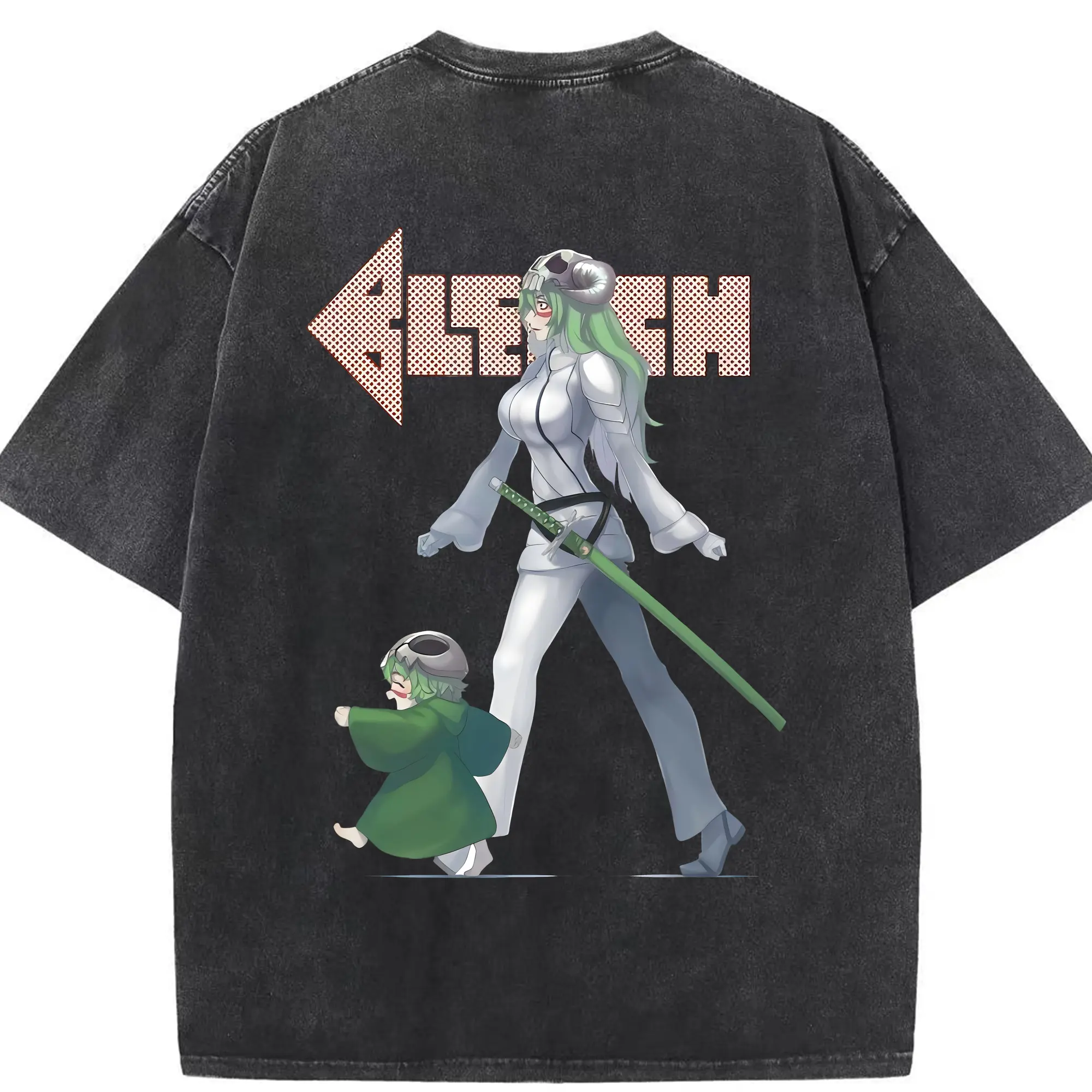 ブリーチ グッズ ネリエル・トゥ・オーデルシュヴァンク - 綿100％ ヴィンテージ風 半袖Tシャツ ・ 背面プリント ・ 柔らか肌触り ・ 通気性 快適 ・ スポーツ カジュアル 外出用