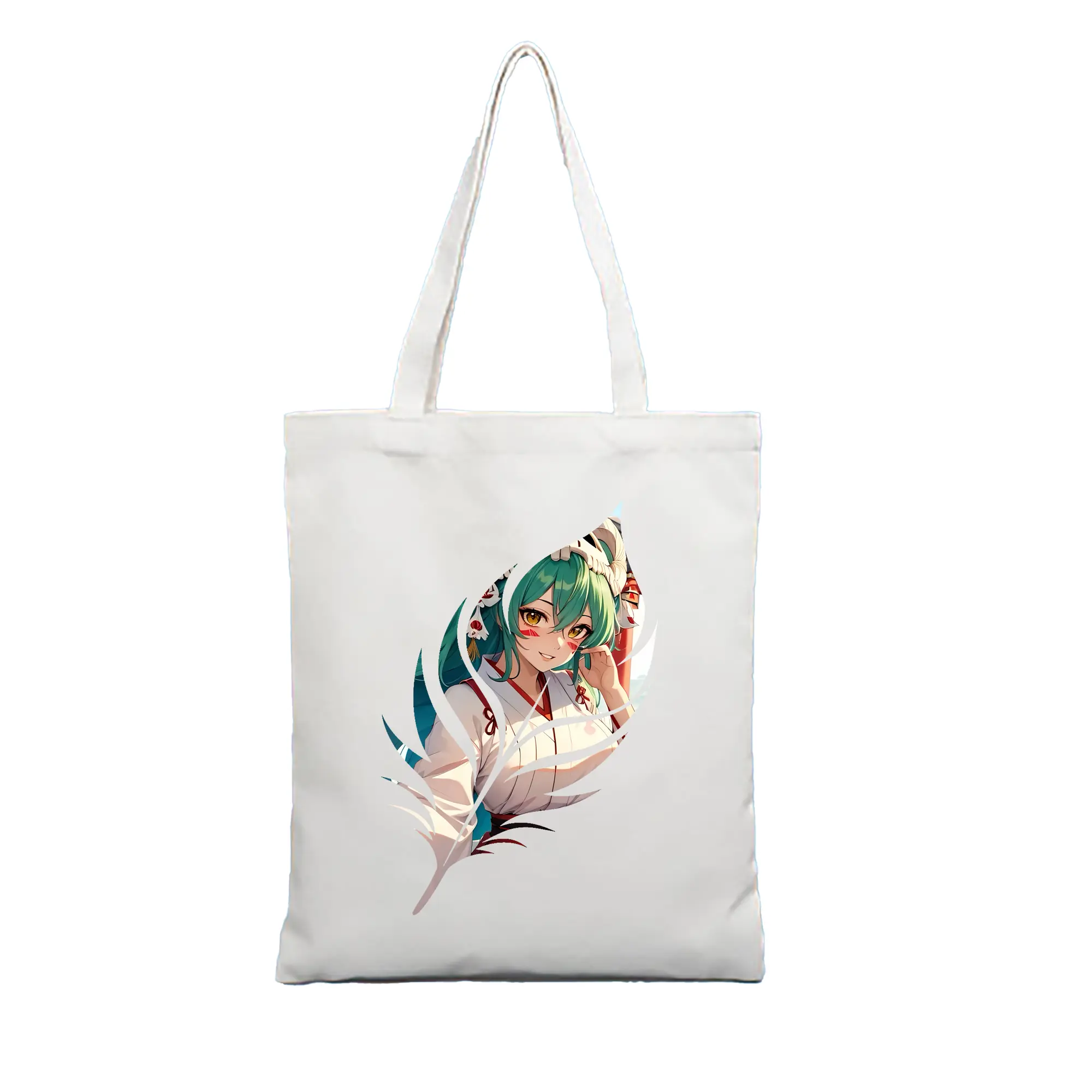ブリーチ グッズ ネリエル・トゥ・オーデルシュヴァンク - 縦型キャンバス手提げバッグ（トートバッグ） ・ キャンバス素材 ・ ショッピング用 ・ 軽量 丈夫 お手入れ簡単
