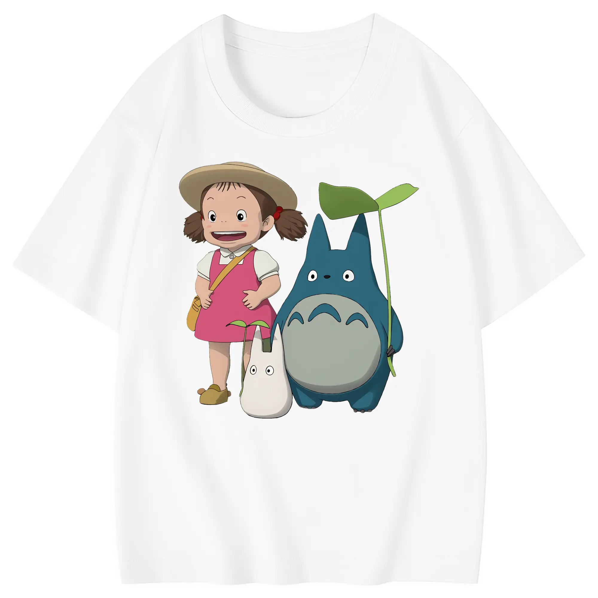 となりのトトロ グッズ 草壁 メイ - 綿100％ キッズTシャツ ・ フロントプリント ・ 快適 通気性 ・ スポーツ カジュアル 散歩用