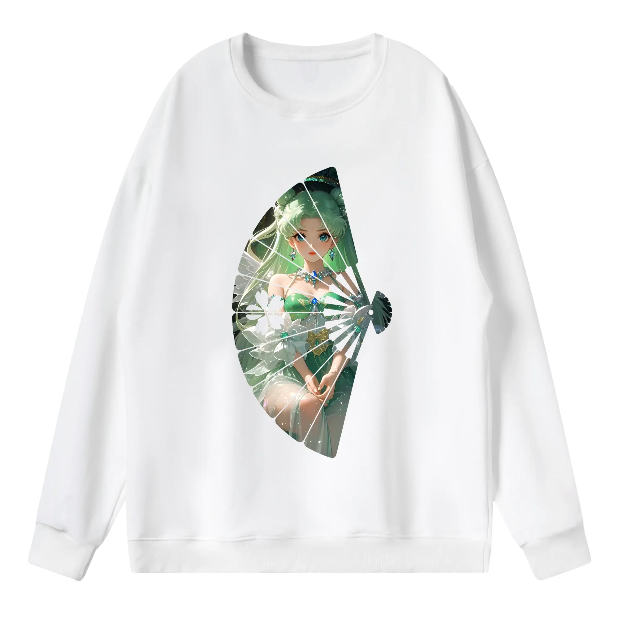 美少女戦士セーラームーン グッズ 月野 うさぎ - 薄手 クルーネック スウェット 裏毛260g · ポリエステル 春秋向け カジュアル 男女兼用 · トレーナー デイリー スポーツ 散歩に最適