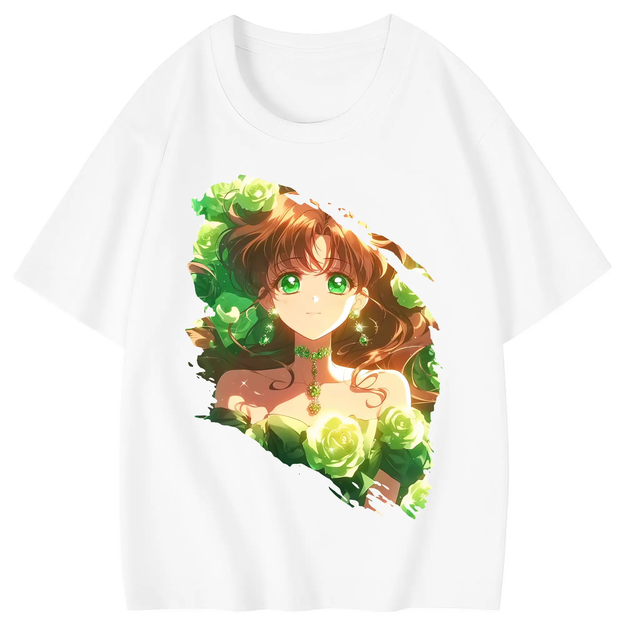 美少女戦士セーラームーン グッズ 木野 まこと - 綿100％ キッズTシャツ ・ フロントプリント ・ 快適 通気性 ・ スポーツ カジュアル 散歩用