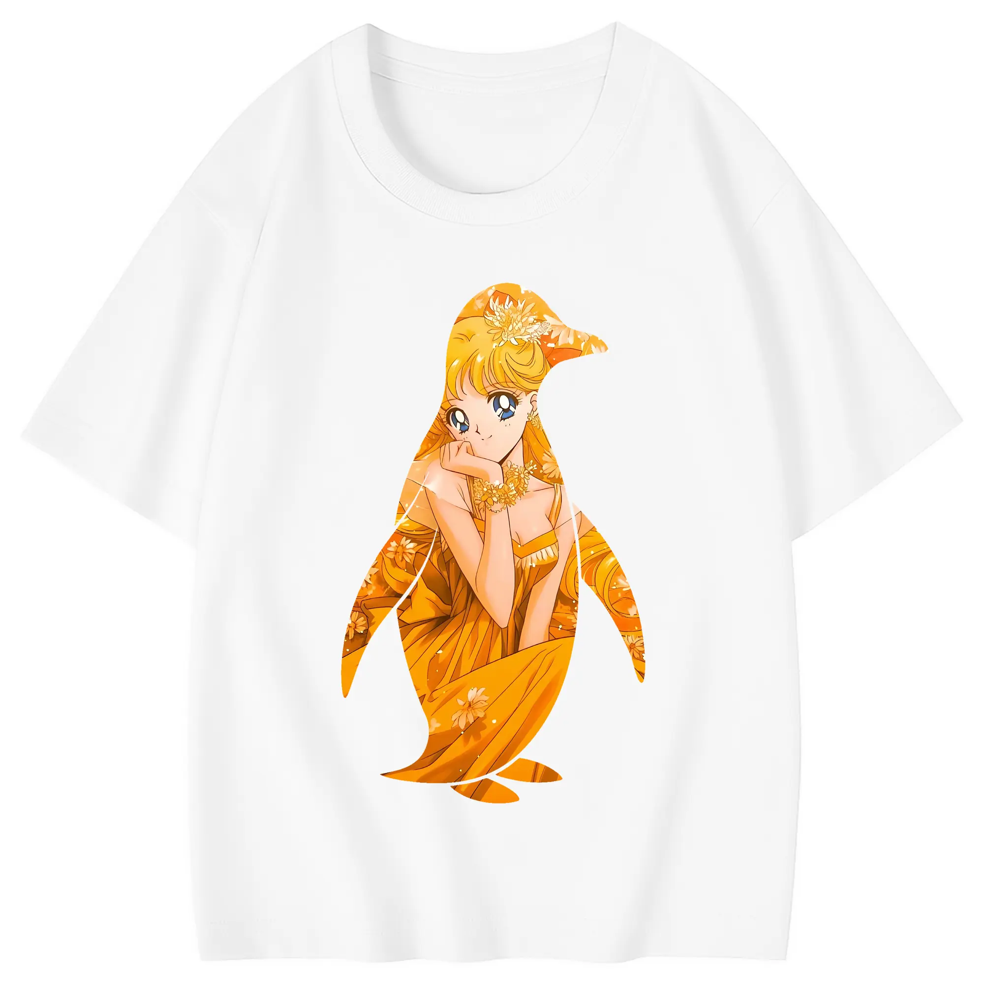 美少女戦士セーラームーン グッズ 愛野 美奈子 - 綿100％ キッズTシャツ ・ フロントプリント ・ 快適 通気性 ・ スポーツ カジュアル 散歩用