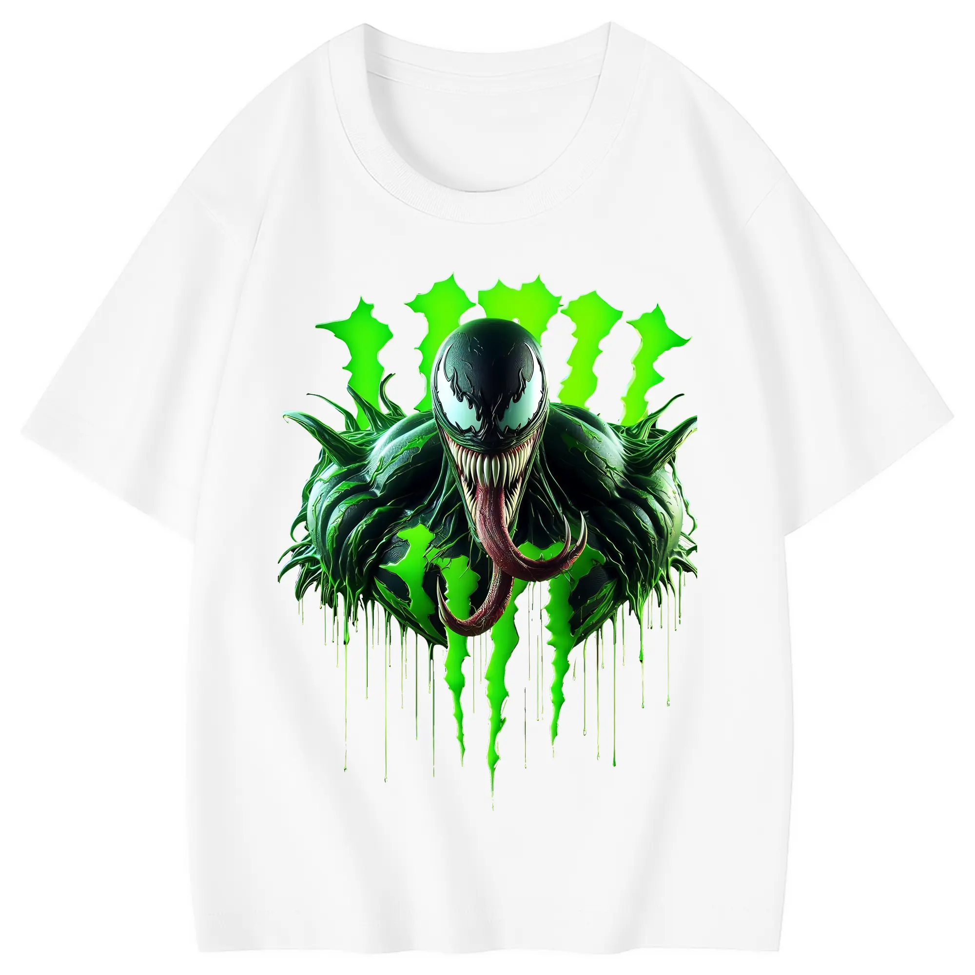 アベンジャーズ (Avenjāzu) グッズ スパイダーマン（Spider-Man） - 綿100％ キッズTシャツ ・ フロントプリント ・ 快適 通気性 ・ スポーツ カジュアル 散歩用