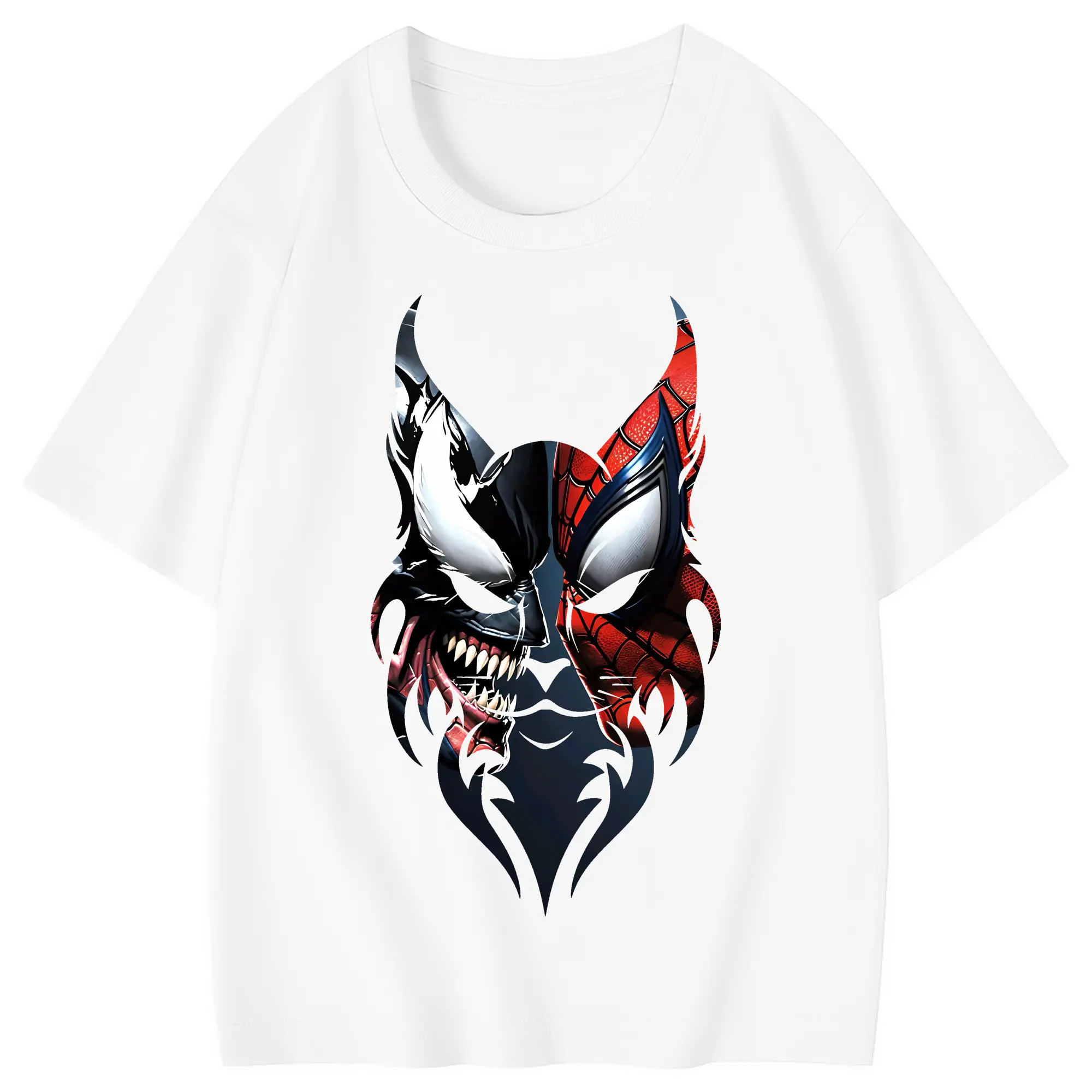 アベンジャーズ (Avenjāzu) グッズ スパイダーマン（Spider-Man） - 綿100％ キッズTシャツ ・ フロントプリント ・ 快適 通気性 ・ スポーツ カジュアル 散歩用