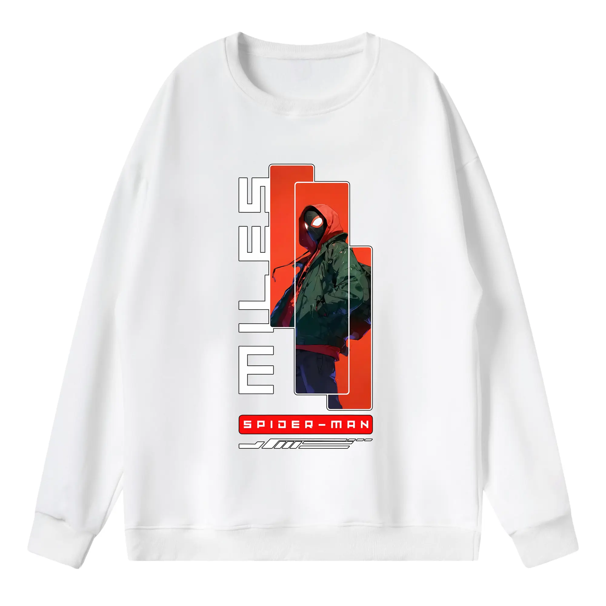 アベンジャーズ (Avenjāzu) グッズ スパイダーマン（Spider-Man） - 薄手 クルーネック スウェット 裏毛260g · ポリエステル 春秋向け カジュアル 男女兼用 · トレーナー デイリー スポーツ 散歩に最適