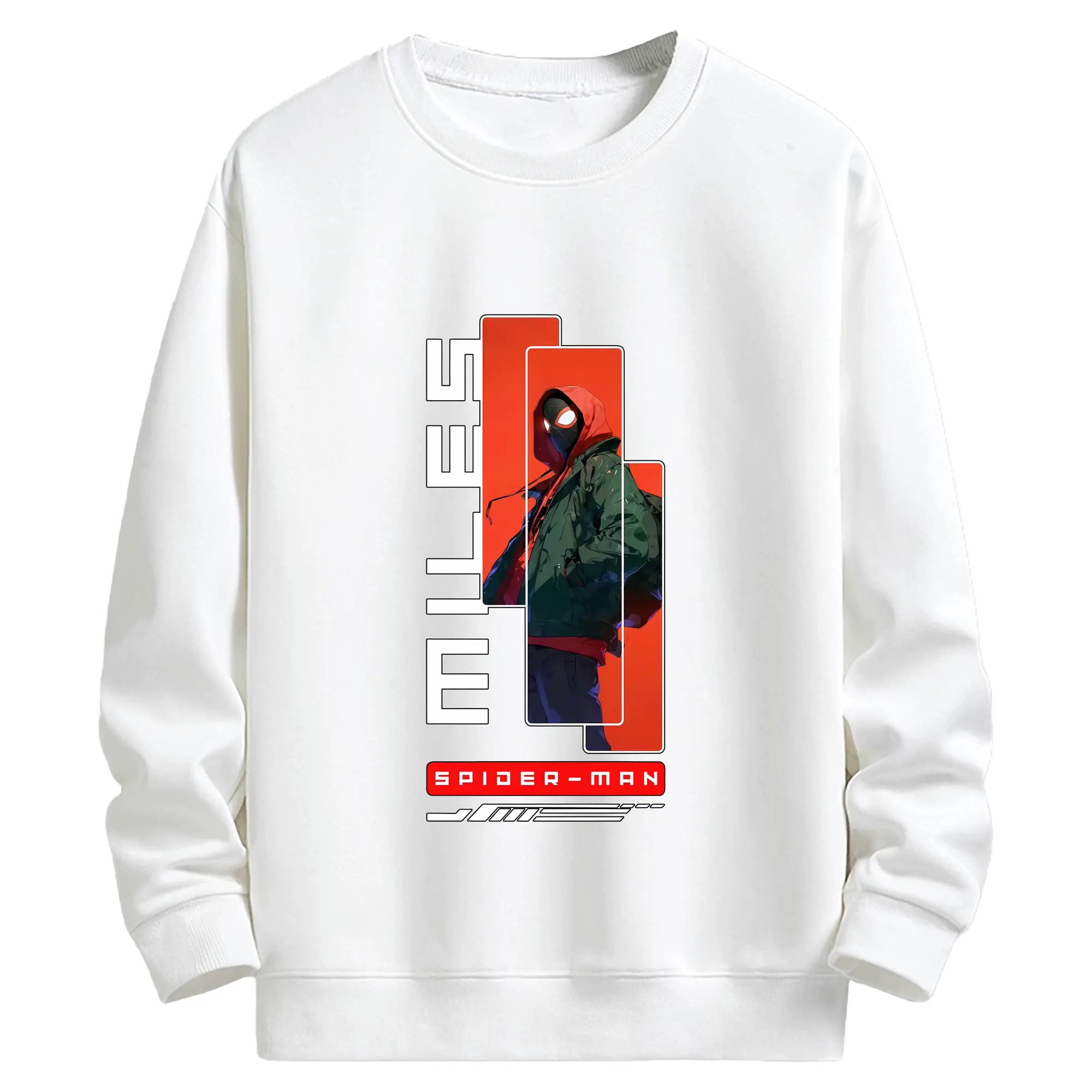 アベンジャーズ (Avenjāzu) グッズ スパイダーマン（Spider-Man） - キッズ クルーネックスウェットシャツ ・ フロントプリント ・ 綿80％ ポリエステル20％ ・ 快適 通学 スポーツ 日常使い お散歩用