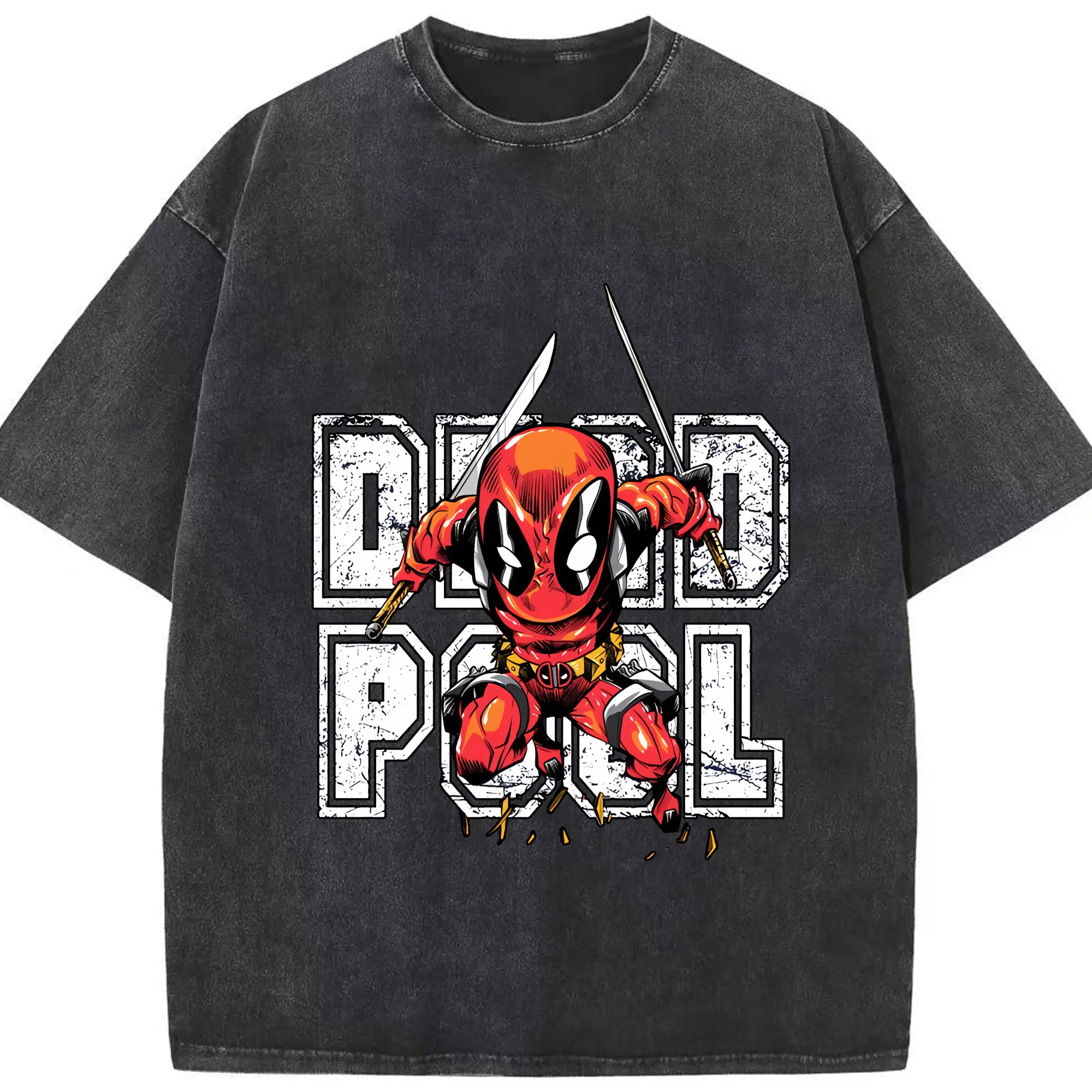 アベンジャーズ (Avenjāzu) グッズ スパイダーマン（Spider-Man） - 綿100％ ヴィンテージ風 半袖Tシャツ ・ フロントプリント ・ 柔らか肌触り ・ 通気性 快適 ・ スポーツ カジュアル 外出用