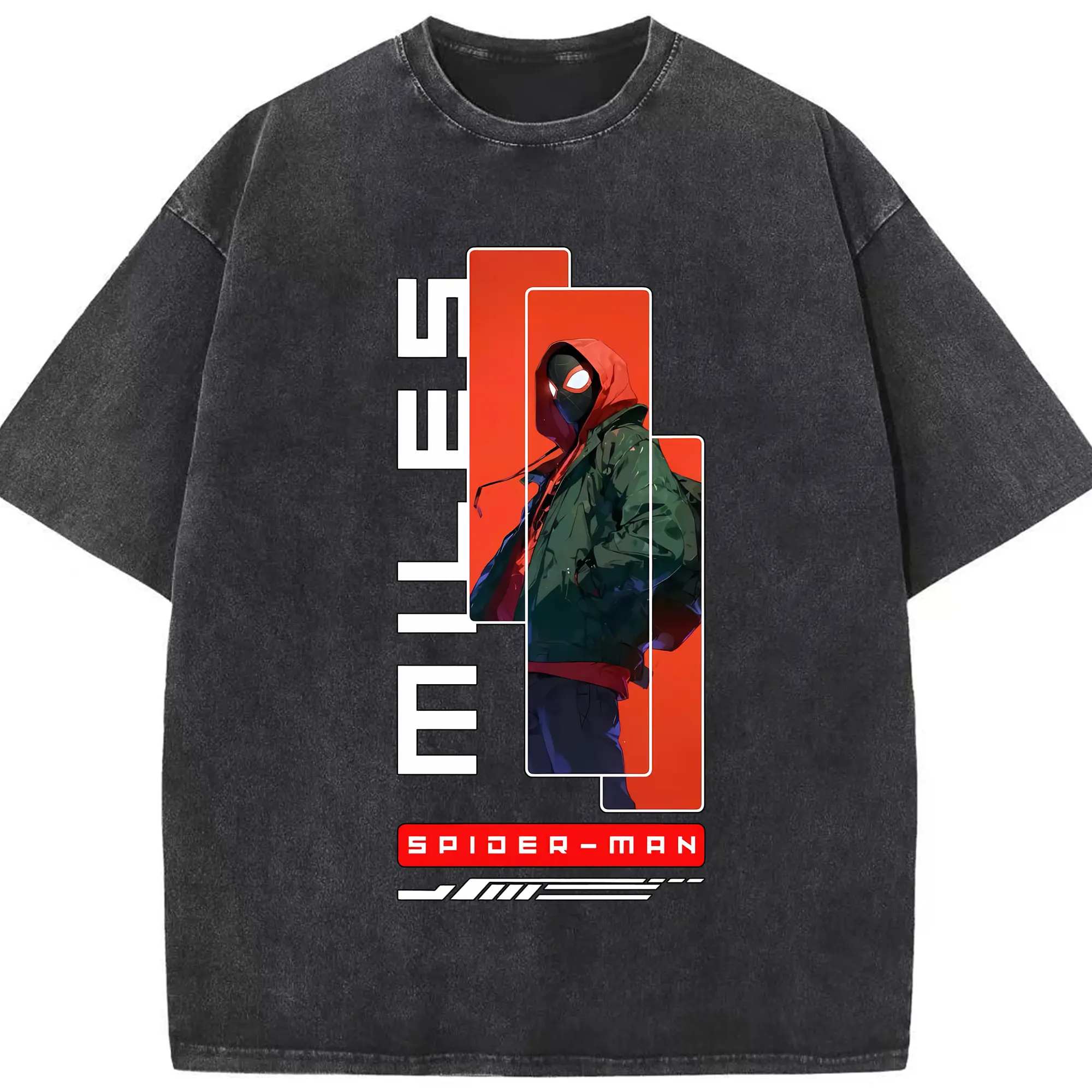 アベンジャーズ (Avenjāzu) グッズ スパイダーマン（Spider-Man） - 綿100％ ヴィンテージ風 半袖Tシャツ ・ フロントプリント ・ 柔らか肌触り ・ 通気性 快適 ・ スポーツ カジュアル 外出用