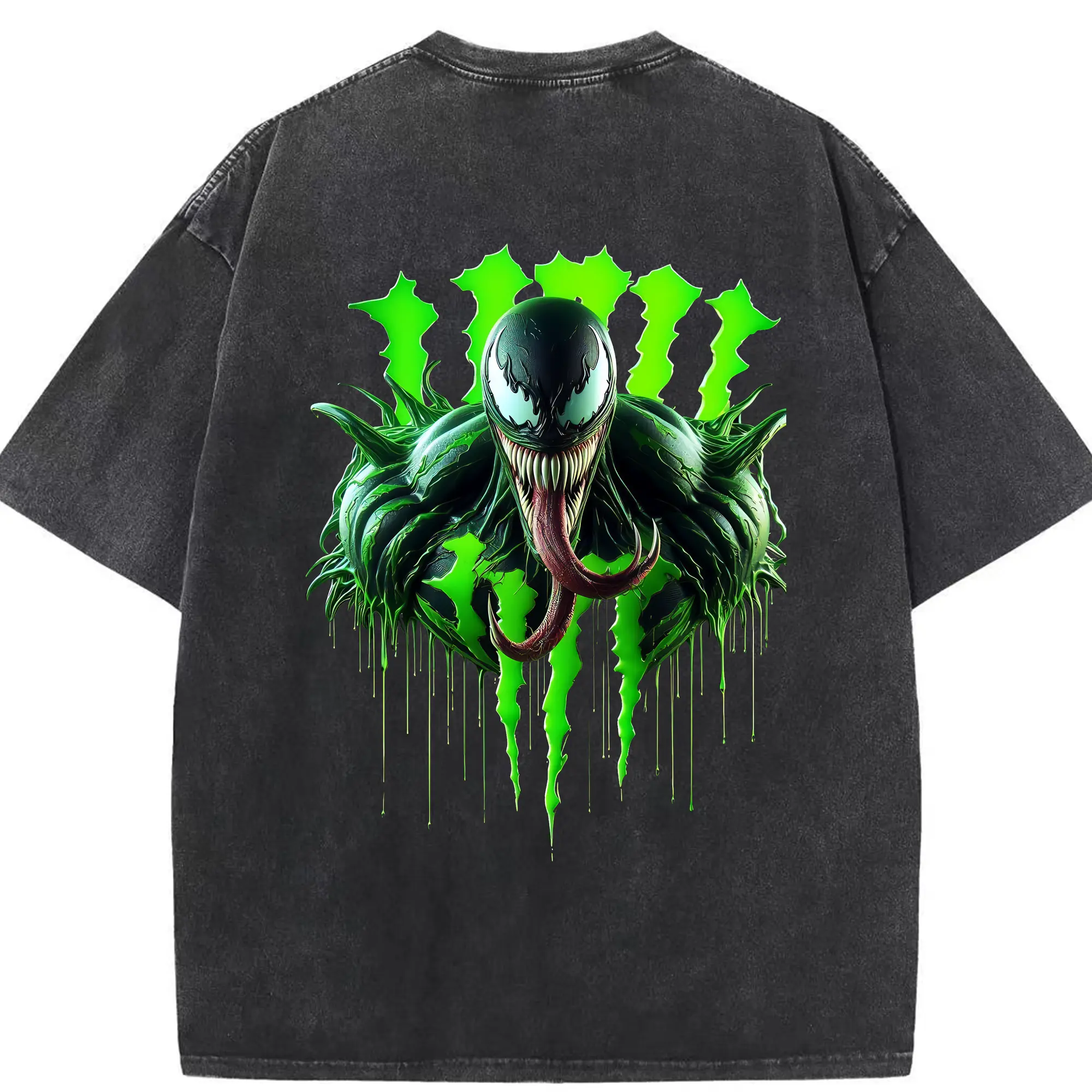 アベンジャーズ (Avenjāzu) グッズ スパイダーマン（Spider-Man） - 綿100％ ヴィンテージ風 半袖Tシャツ ・ 背面プリント ・ 柔らか肌触り ・ 通気性 快適 ・ スポーツ カジュアル 外出用