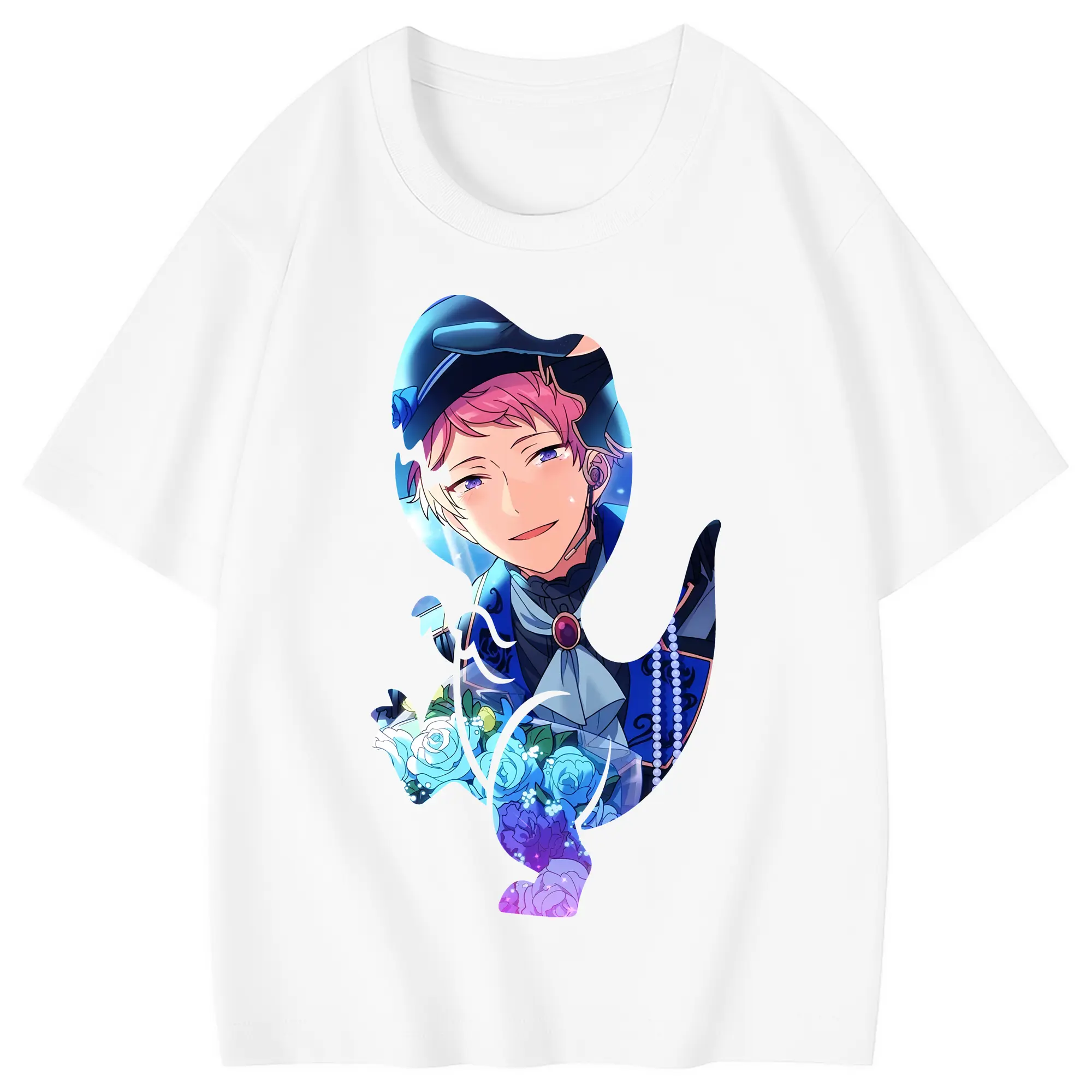 あんさん ぶる グッズ Valkyrie 斎宮宗 - 綿100％ キッズTシャツ ・ フロントプリント ・ 快適 通気性 ・ スポーツ カジュアル 散歩用