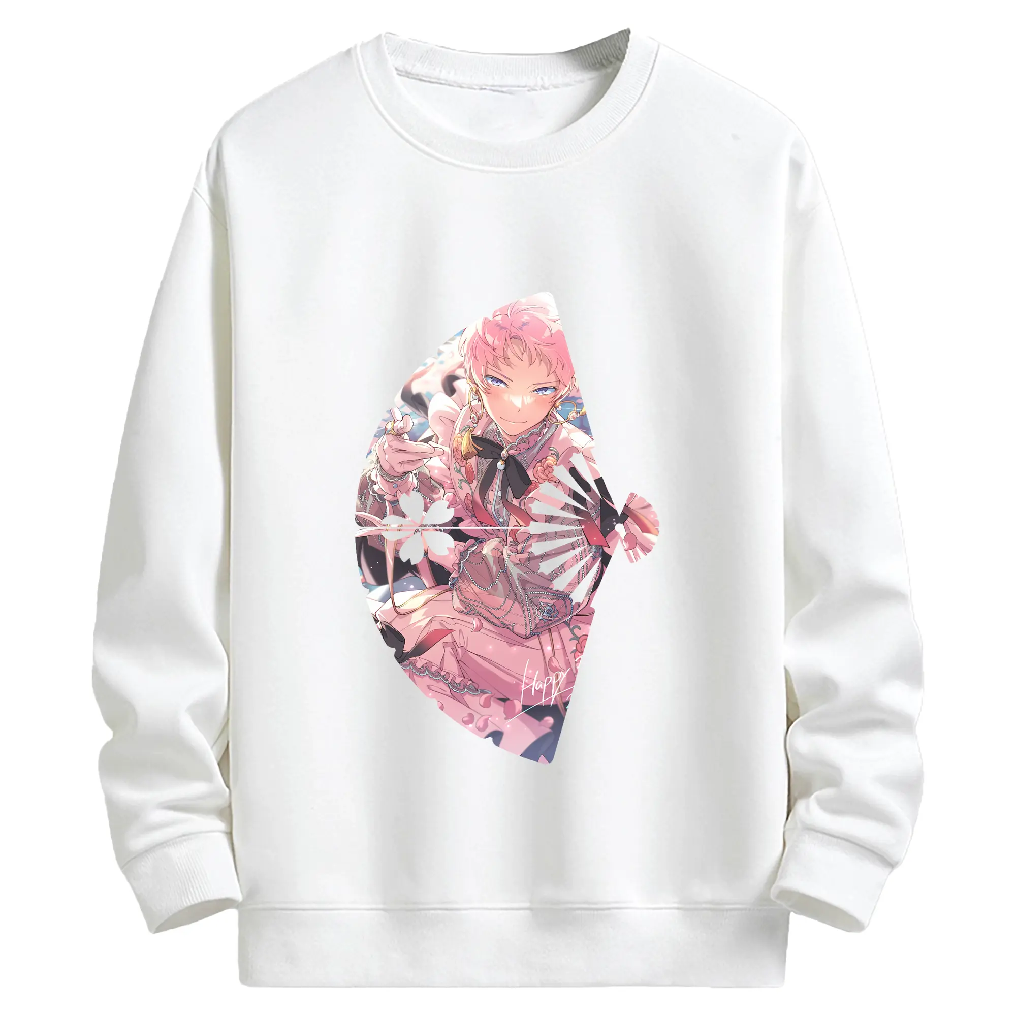 あんさん ぶる グッズ Valkyrie 斎宮宗 - キッズ クルーネックスウェットシャツ ・ フロントプリント ・ 綿80％ ポリエステル20％ ・ 快適 通学 スポーツ 日常使い お散歩用