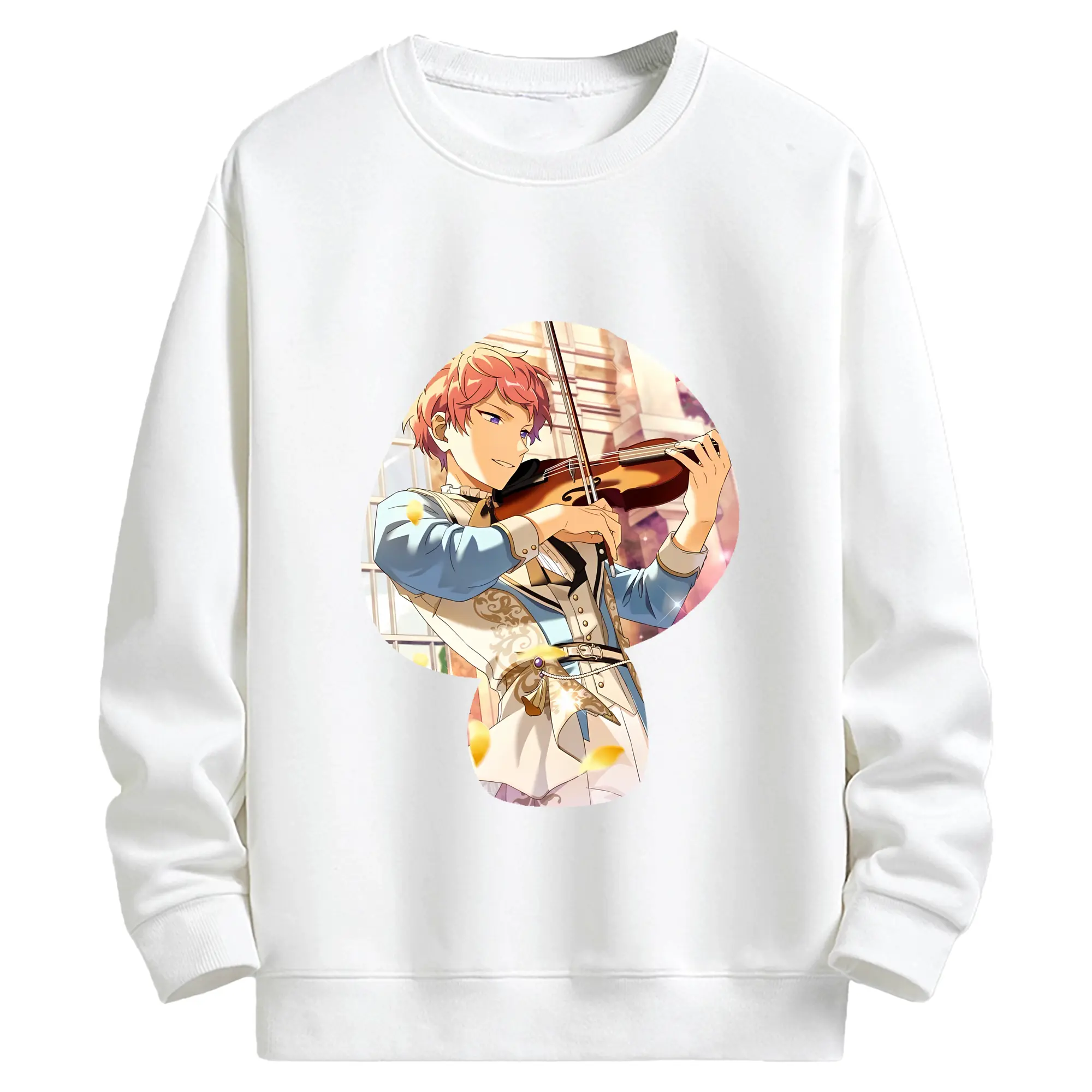 あんさん ぶる グッズ Valkyrie 斎宮宗 - キッズ クルーネックスウェットシャツ ・ フロントプリント ・ 綿80％ ポリエステル20％ ・ 快適 通学 スポーツ 日常使い お散歩用