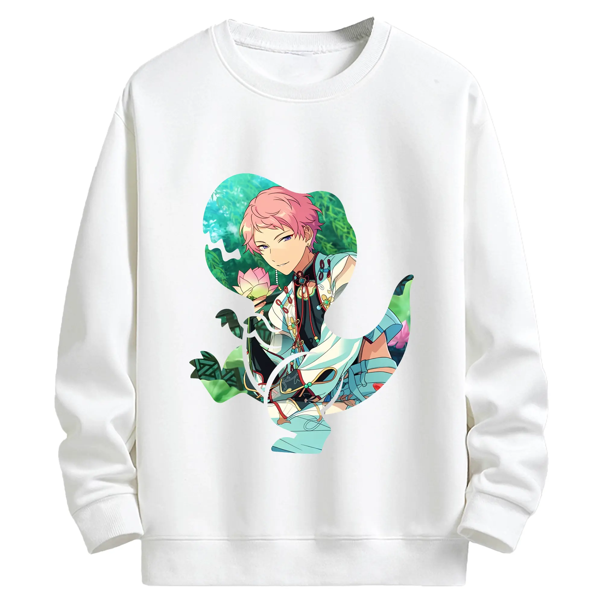 あんさん ぶる グッズ Valkyrie 斎宮宗 - キッズ クルーネックスウェットシャツ ・ フロントプリント ・ 綿80％ ポリエステル20％ ・ 快適 通学 スポーツ 日常使い お散歩用