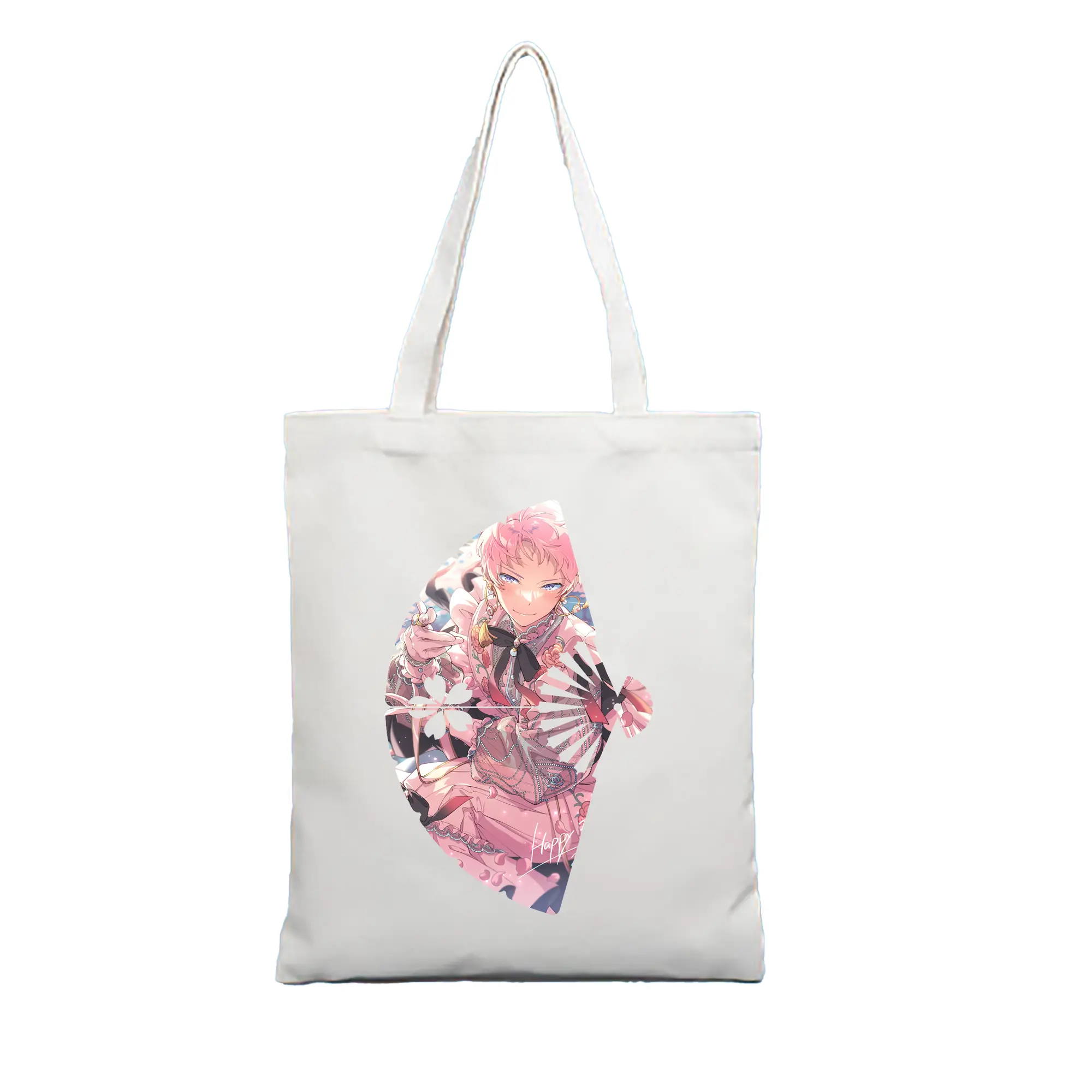 あんさん ぶる グッズ Valkyrie 斎宮宗 - 縦型キャンバス手提げバッグ（トートバッグ） ・ キャンバス素材 ・ ショッピング用 ・ 軽量 丈夫 お手入れ簡単