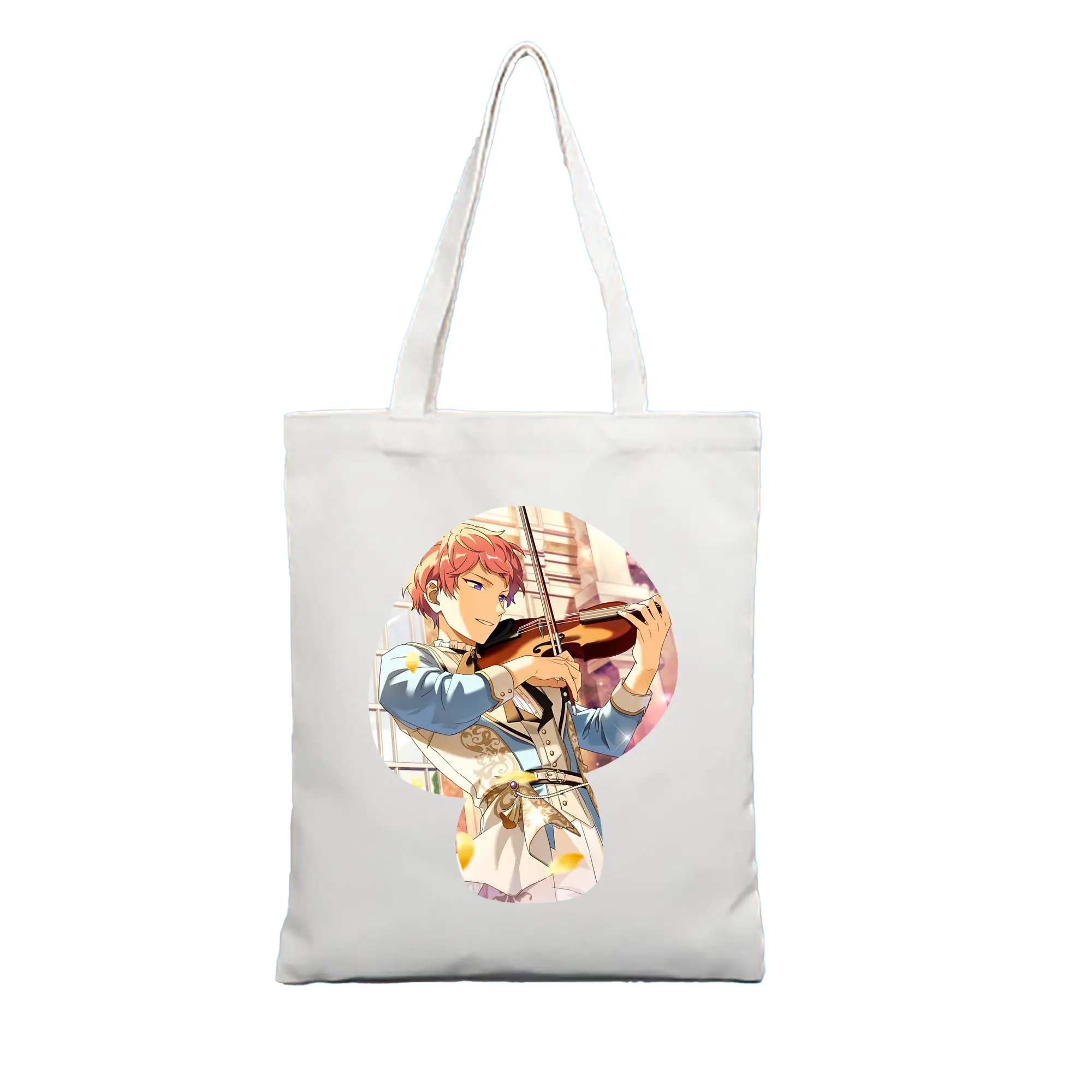 あんさん ぶる グッズ Valkyrie 斎宮宗 - 縦型キャンバス手提げバッグ（トートバッグ） ・ キャンバス素材 ・ ショッピング用 ・ 軽量 丈夫 お手入れ簡単