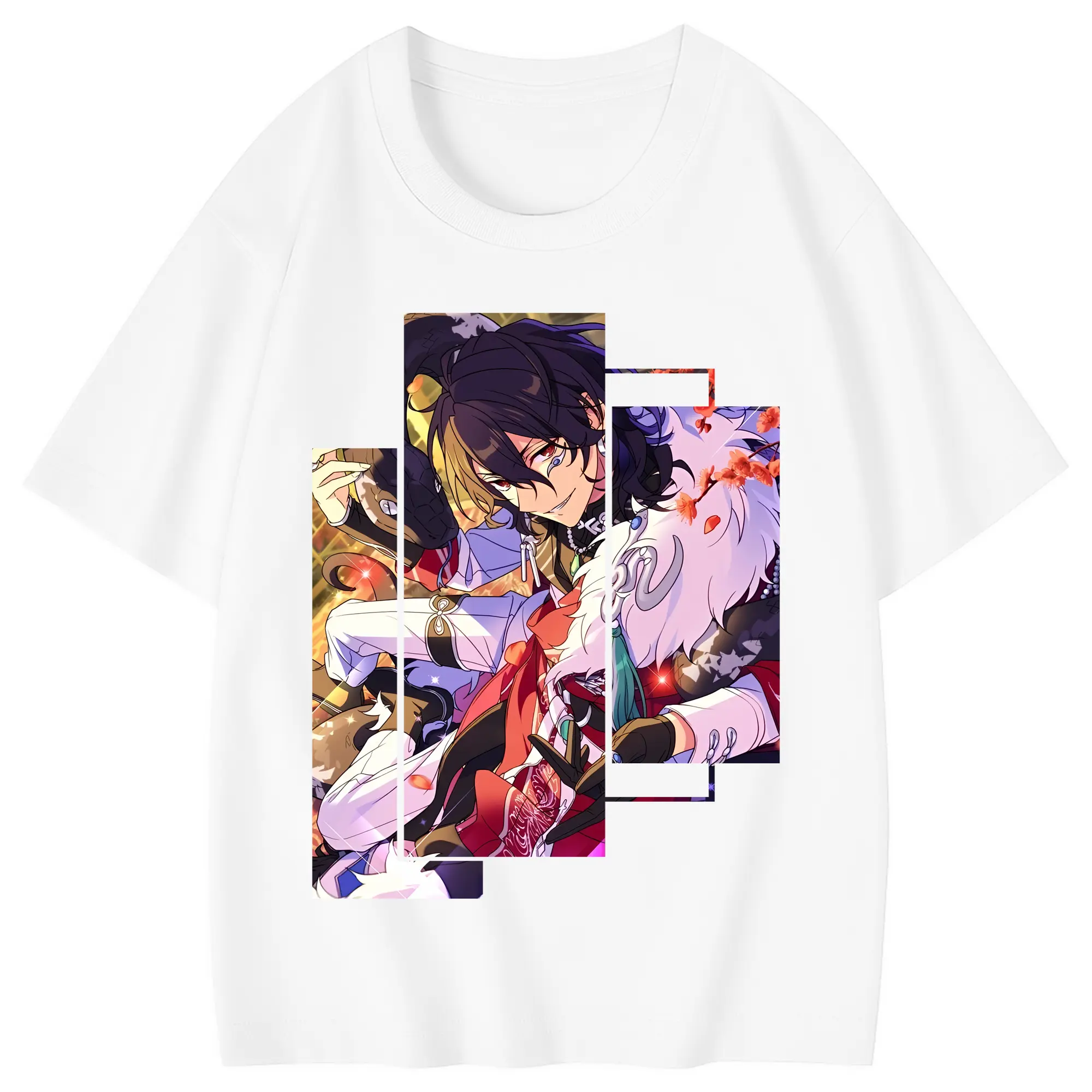 あんさん ぶる グッズ UNDEAD 朔間零 - 綿100％ キッズTシャツ ・ フロントプリント ・ 快適 通気性 ・ スポーツ カジュアル 散歩用