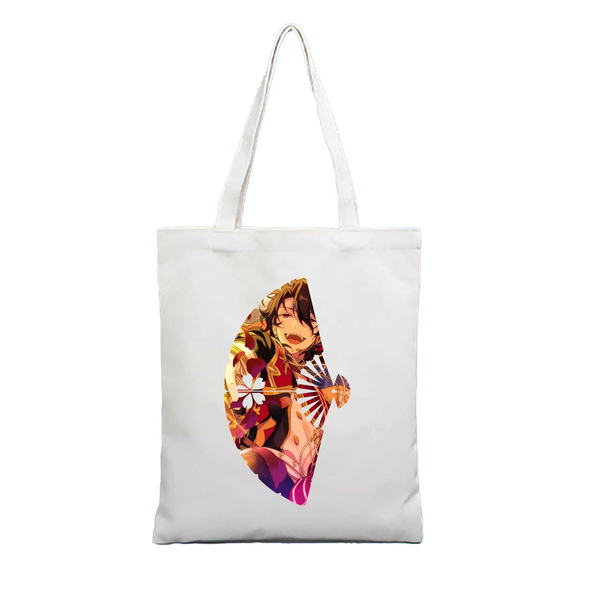 あんさん ぶる グッズ UNDEAD 朔間零 - 縦型キャンバス手提げバッグ（トートバッグ） ・ キャンバス素材 ・ ショッピング用 ・ 軽量 丈夫 お手入れ簡単