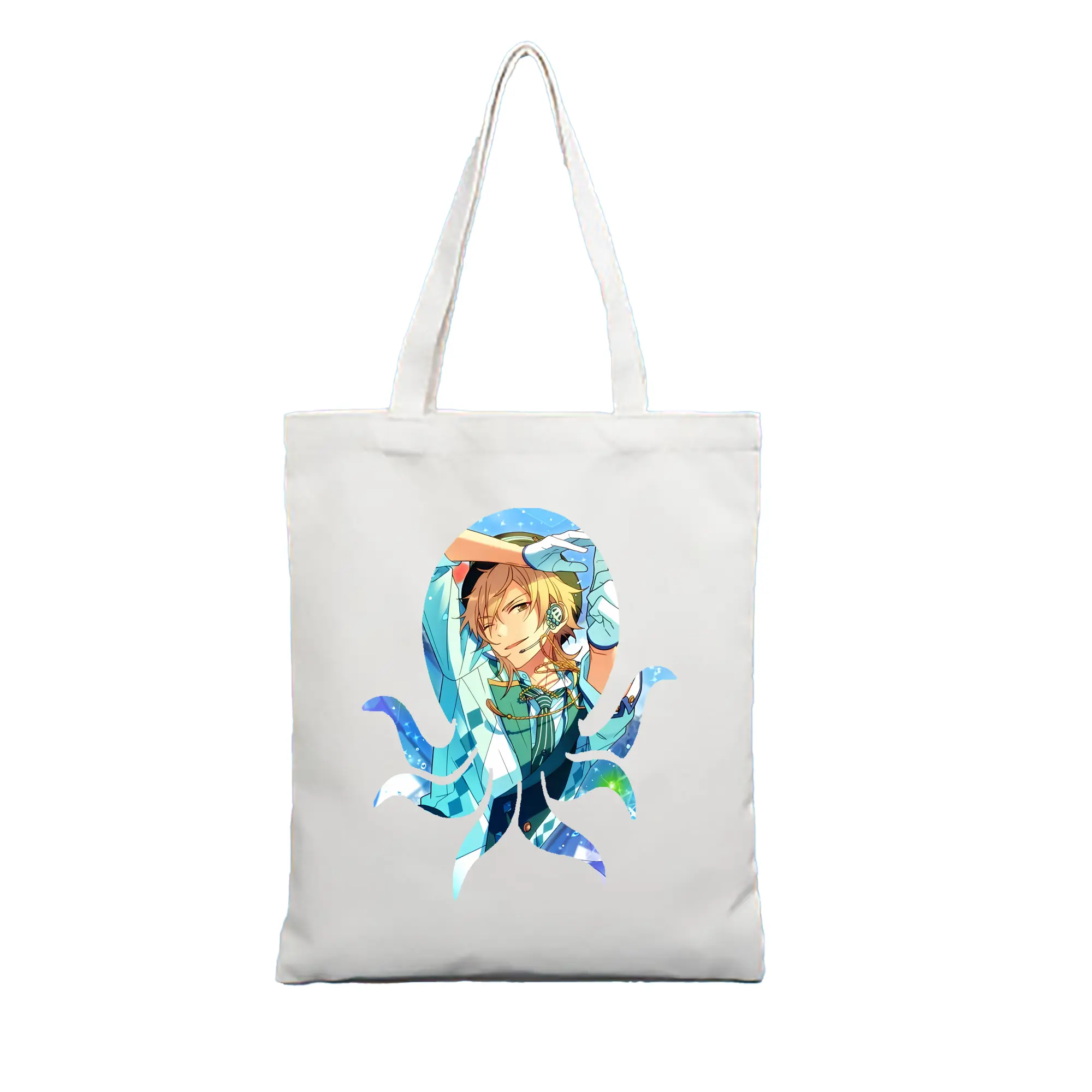 あんさん ぶる グッズ UNDEAD 羽風薫 - 縦型キャンバス手提げバッグ（トートバッグ） ・ キャンバス素材 ・ ショッピング用 ・ 軽量 丈夫 お手入れ簡単