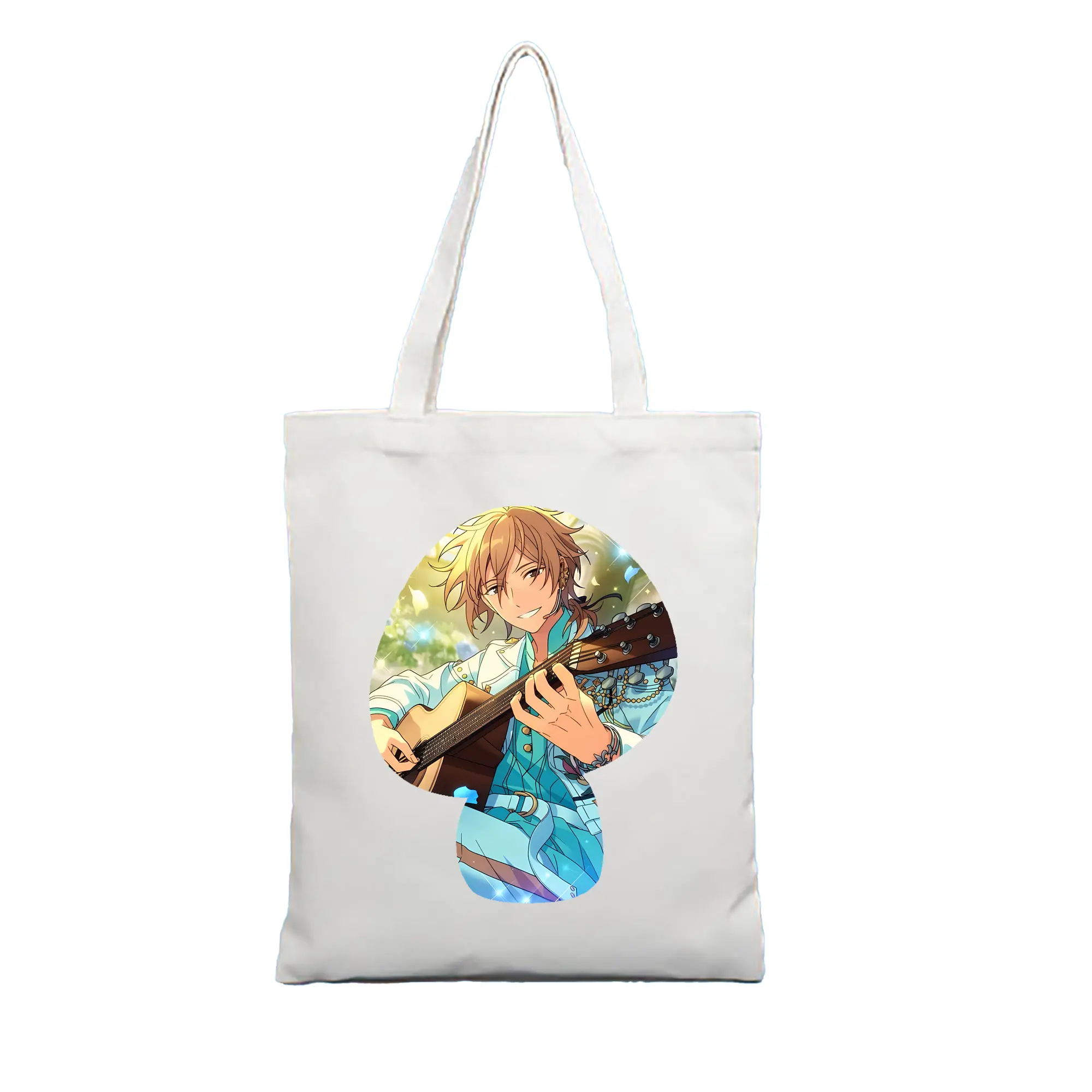 あんさん ぶる グッズ UNDEAD 羽風薫 - 縦型キャンバス手提げバッグ（トートバッグ） ・ キャンバス素材 ・ ショッピング用 ・ 軽量 丈夫 お手入れ簡単
